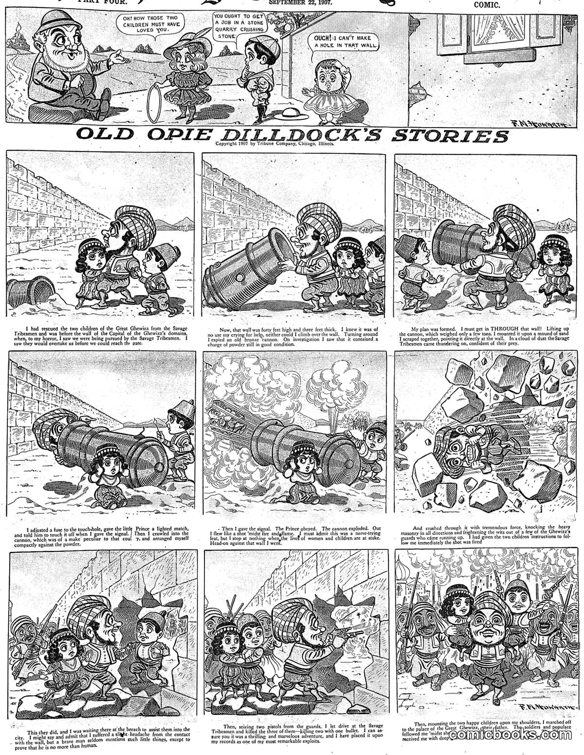 Old Opie Dilldock's Stories