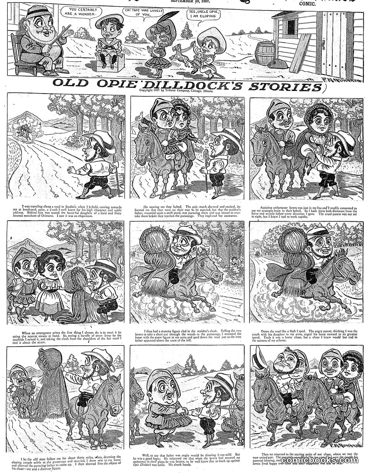 Old Opie Dilldock's Stories