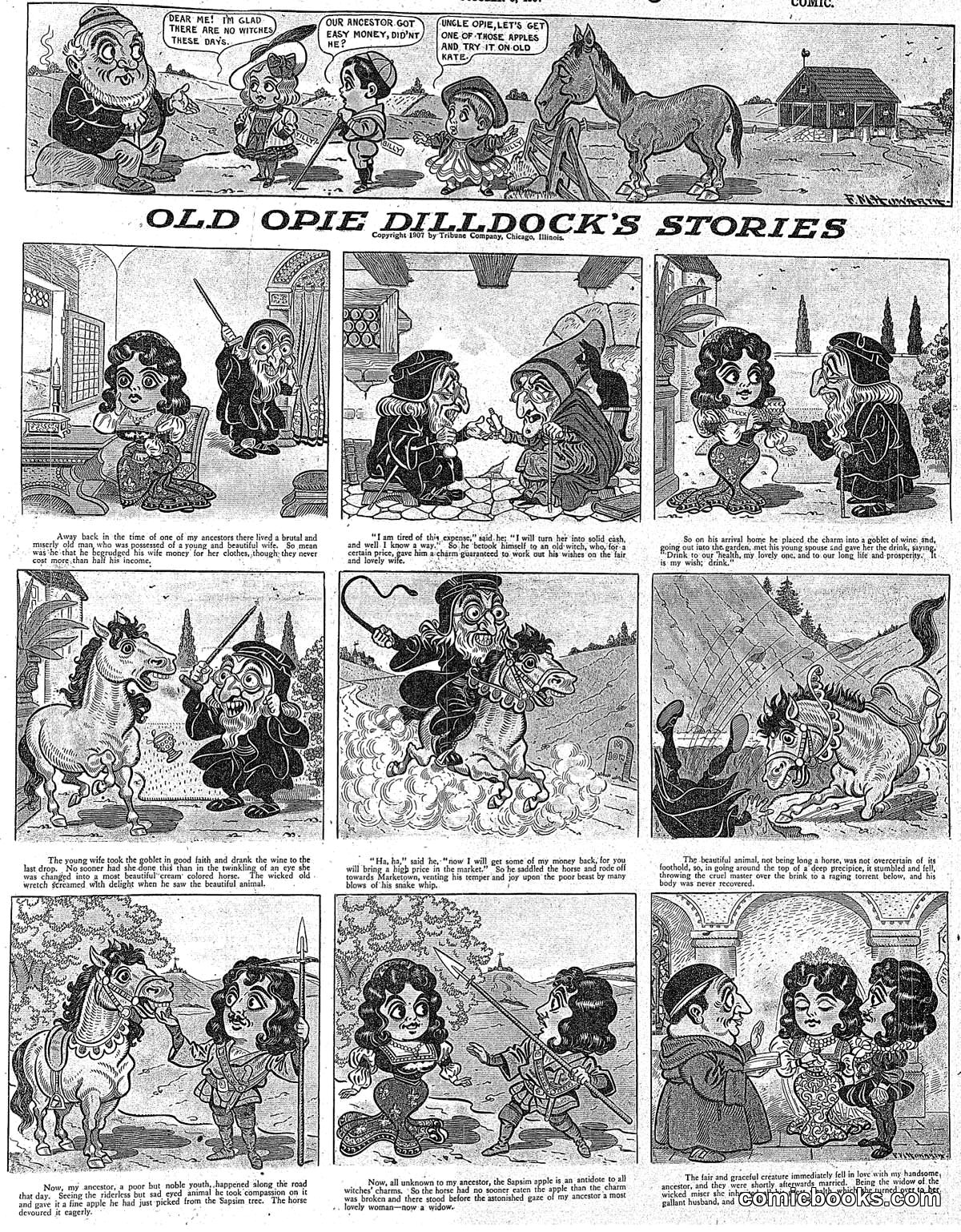 Old Opie Dilldock's Stories