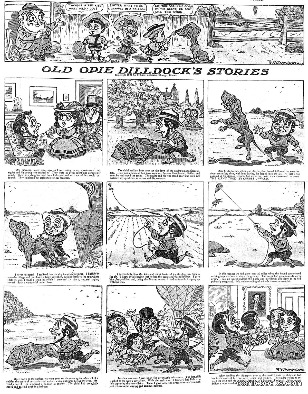 Old Opie Dilldock's Stories