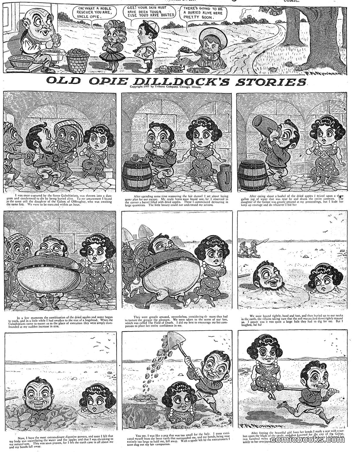 Old Opie Dilldock's Stories