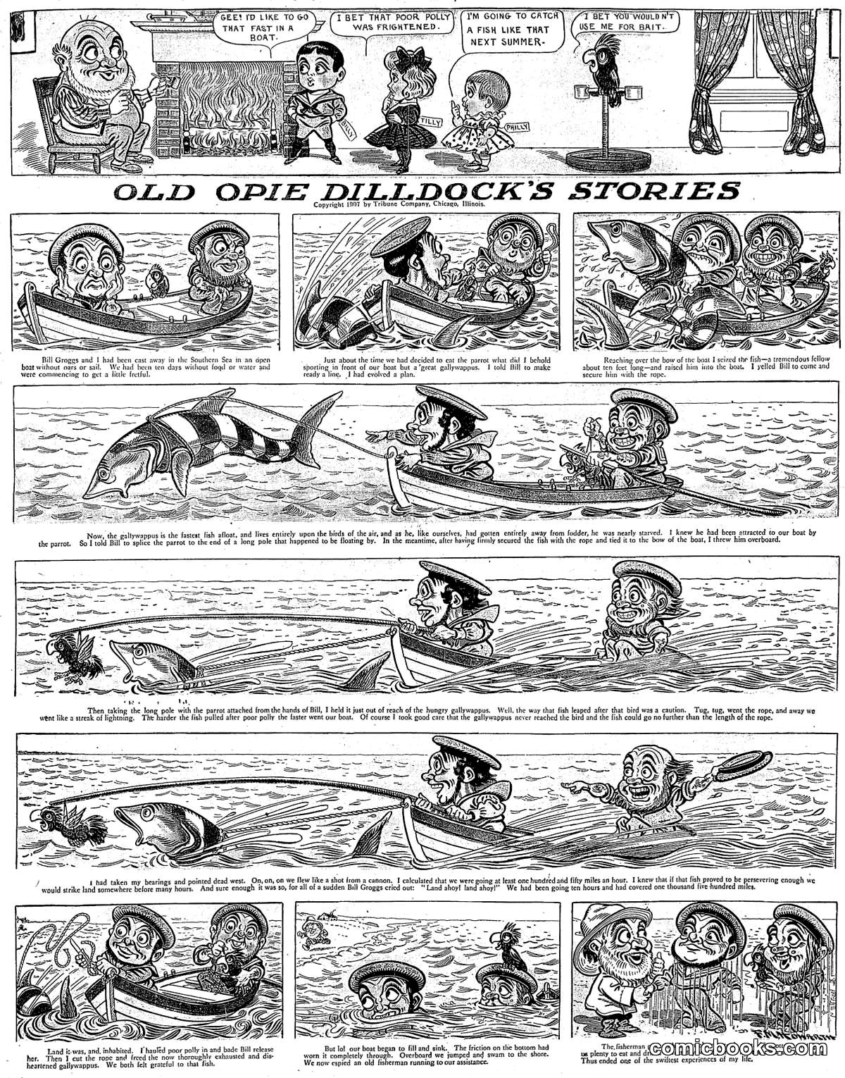 Old Opie Dilldock's Stories
