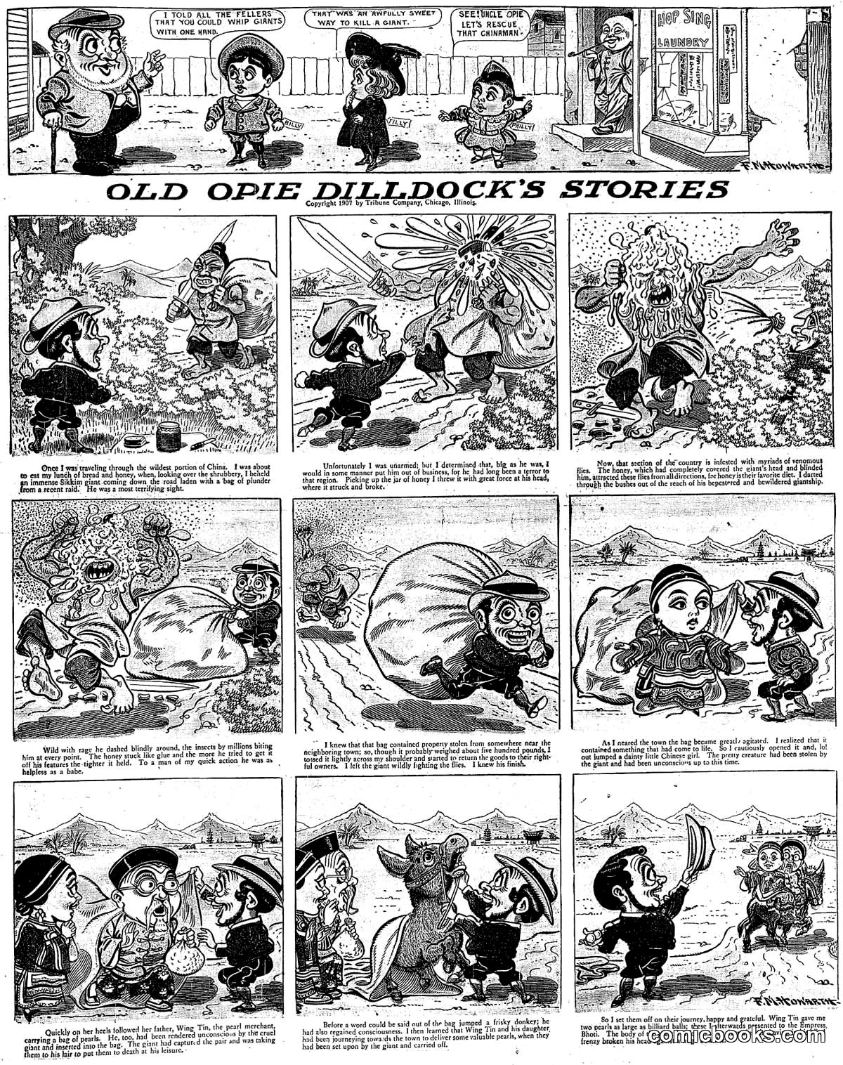 Old Opie Dilldock's Stories