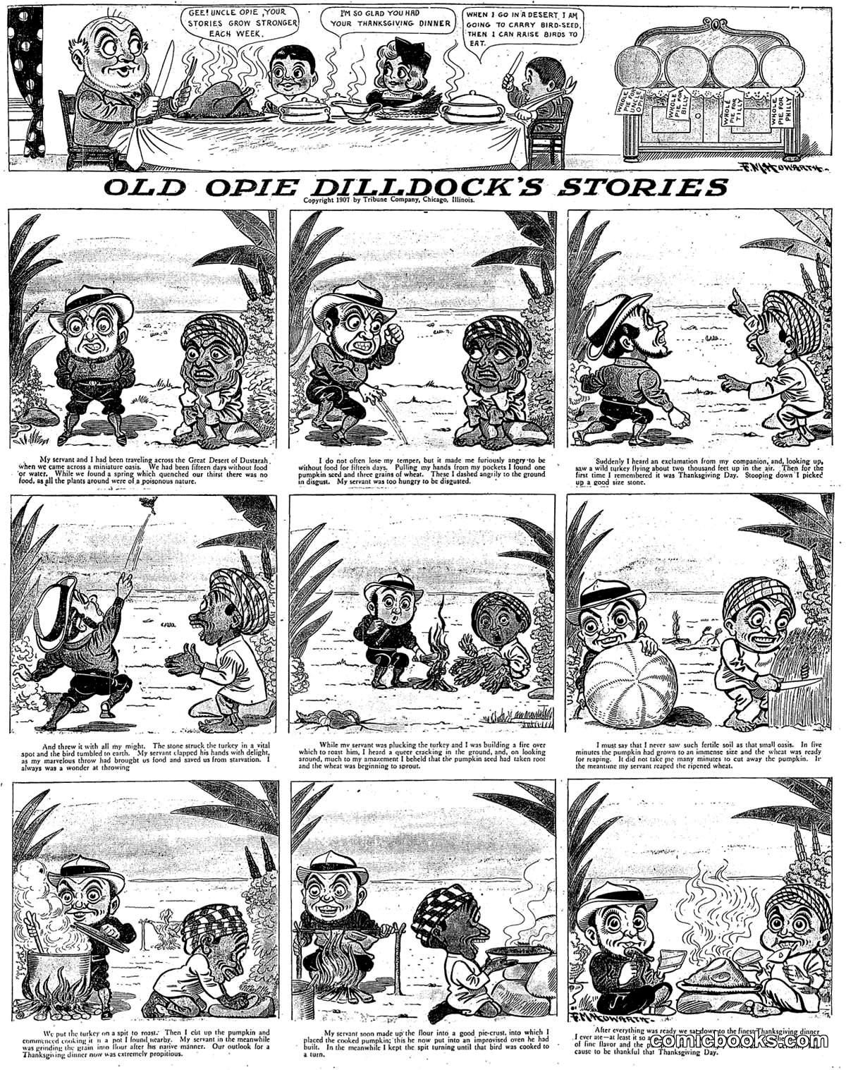 Old Opie Dilldock's Stories