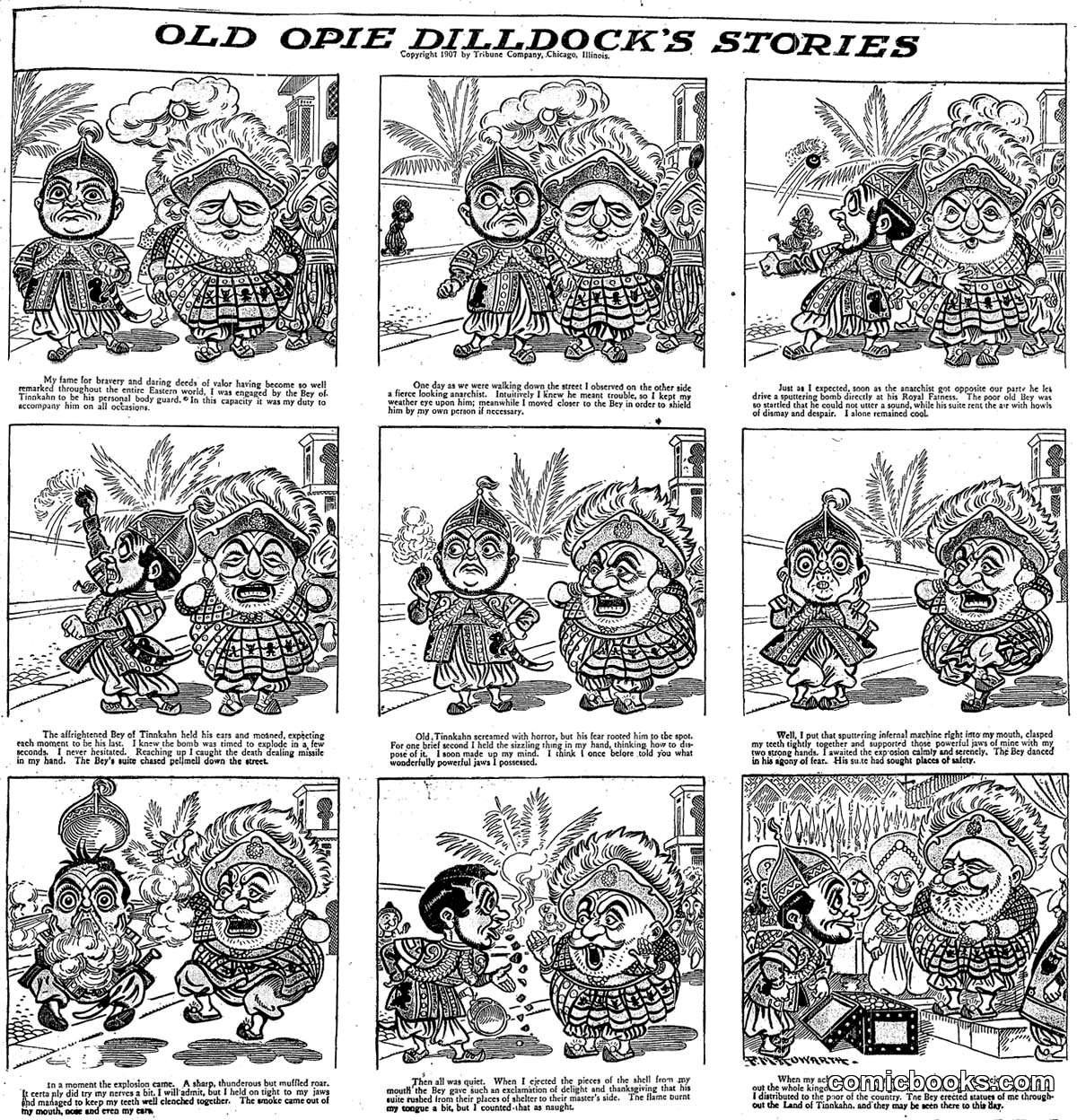 Old Opie Dilldock's Stories