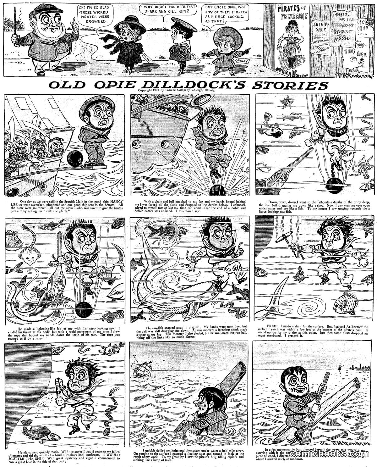 Old Opie Dilldock's Stories