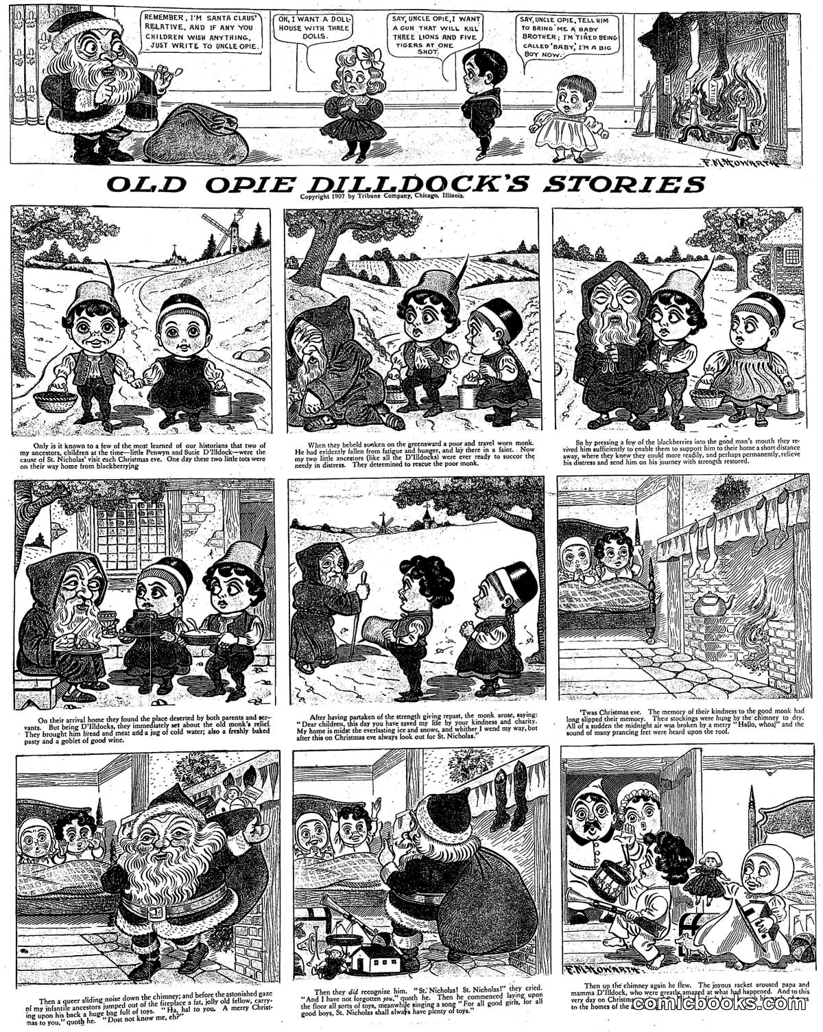 Old Opie Dilldock's Stories