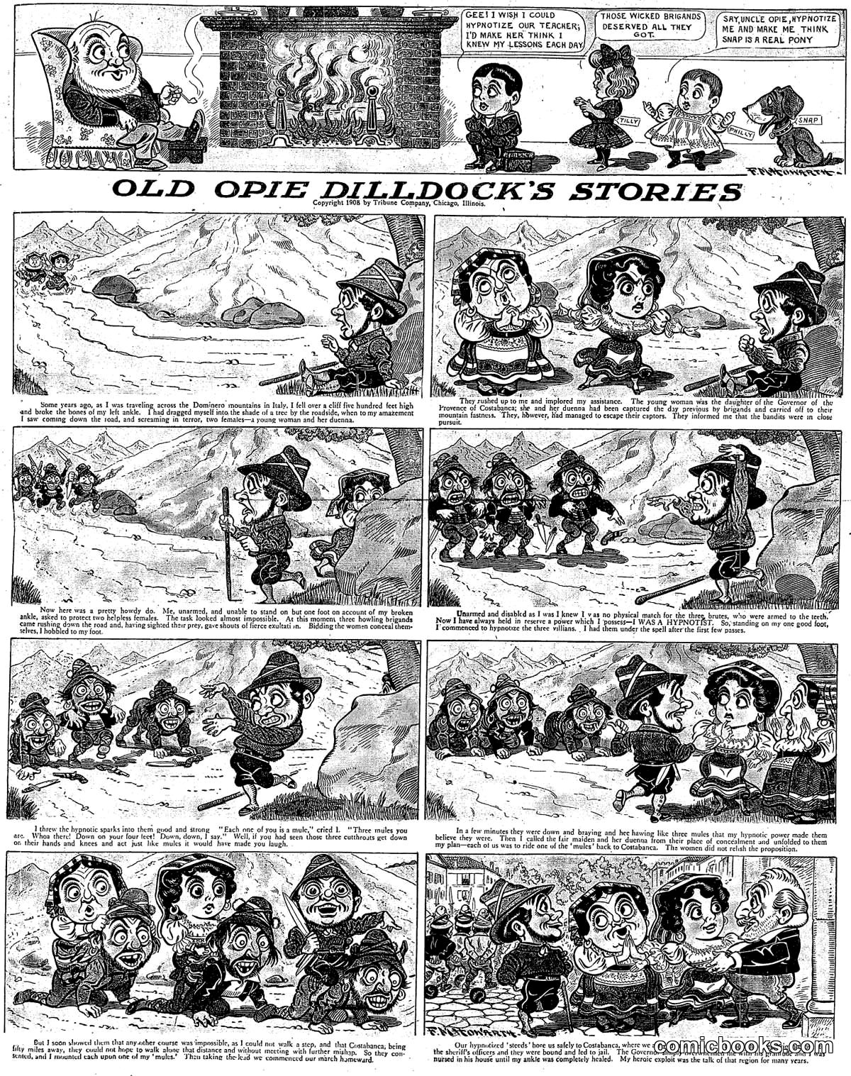 Old Opie Dilldock's Stories