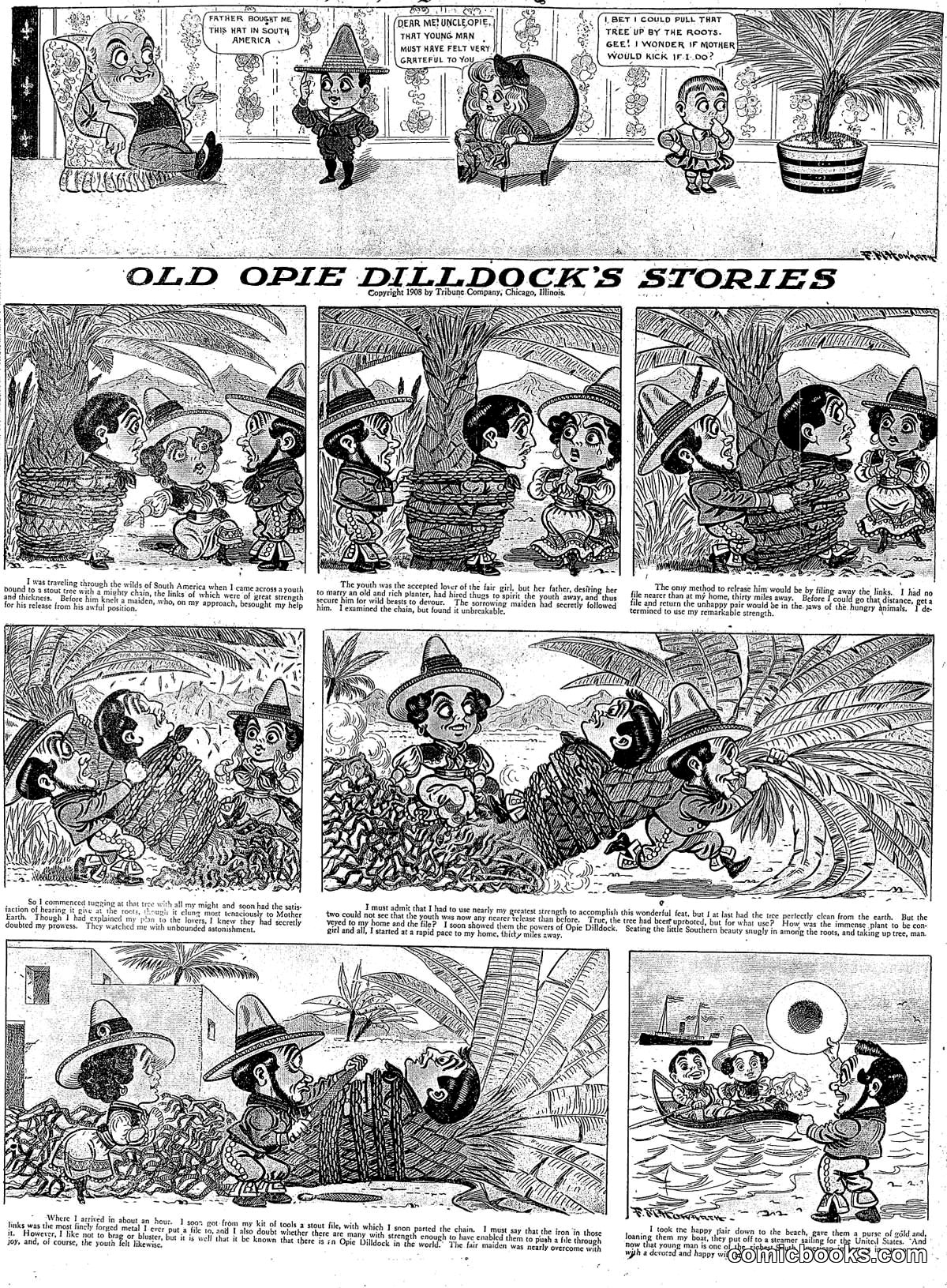 Old Opie Dilldock's Stories