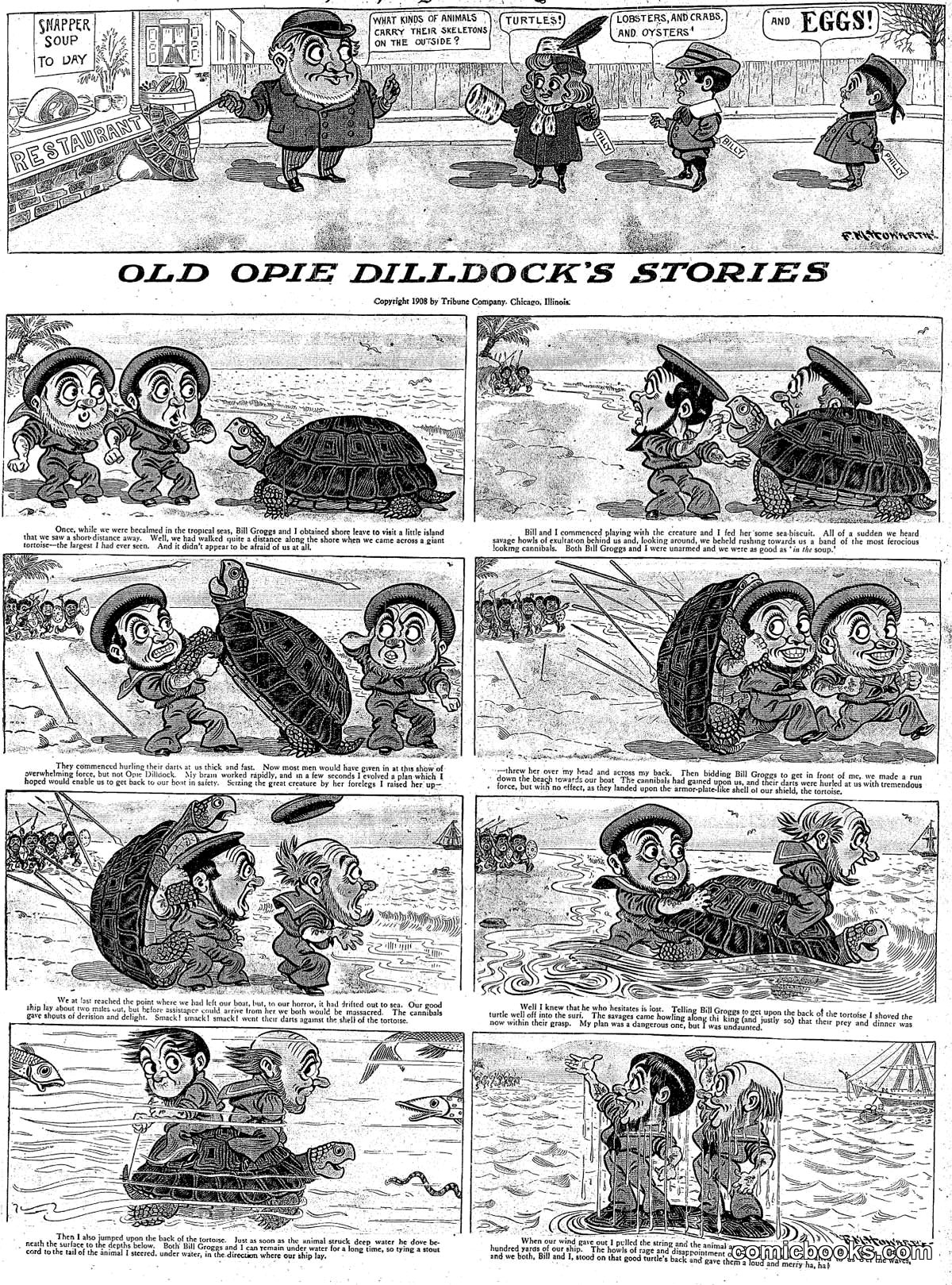 Old Opie Dilldock's Stories