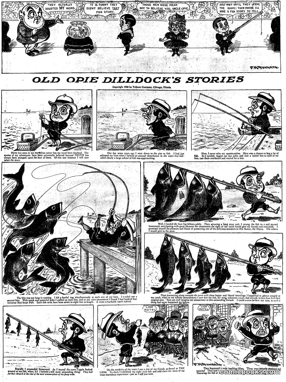 Old Opie Dilldock's Stories