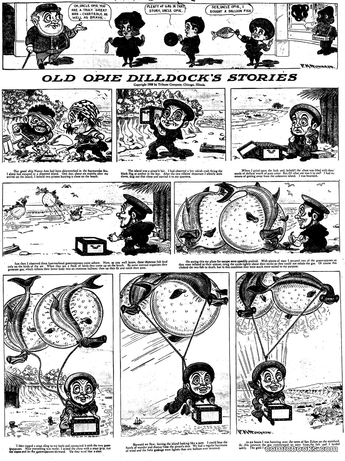 Old Opie Dilldock's Stories