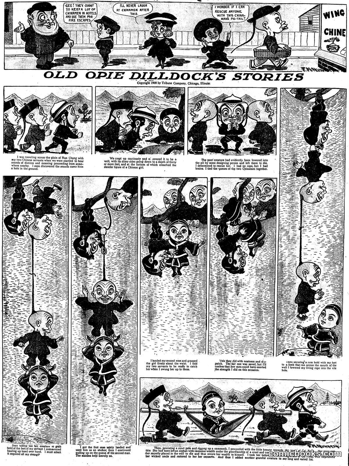 Old Opie Dilldock's Stories