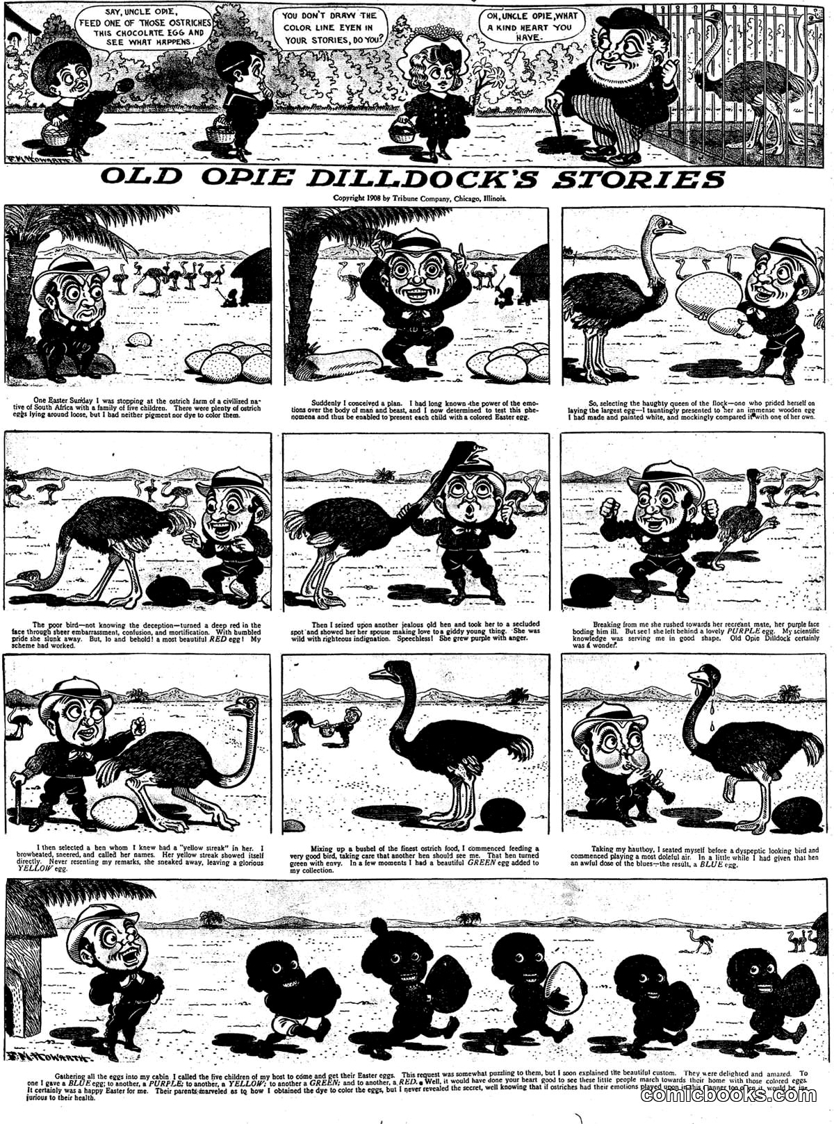 Old Opie Dilldock's Stories