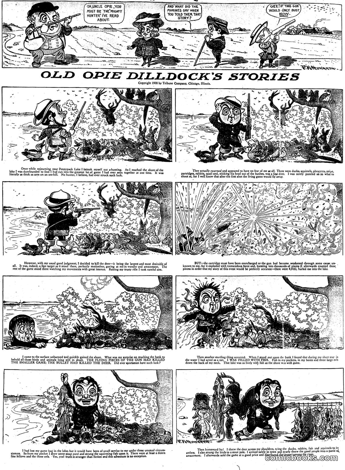 Old Opie Dilldock's Stories