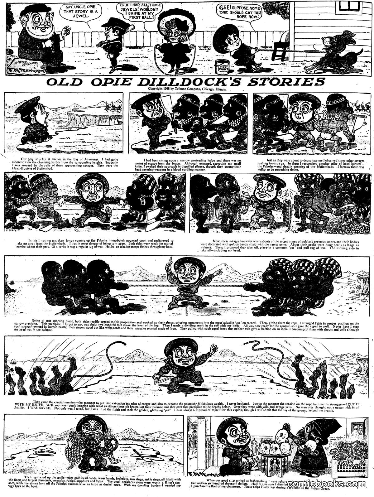 Old Opie Dilldock's Stories