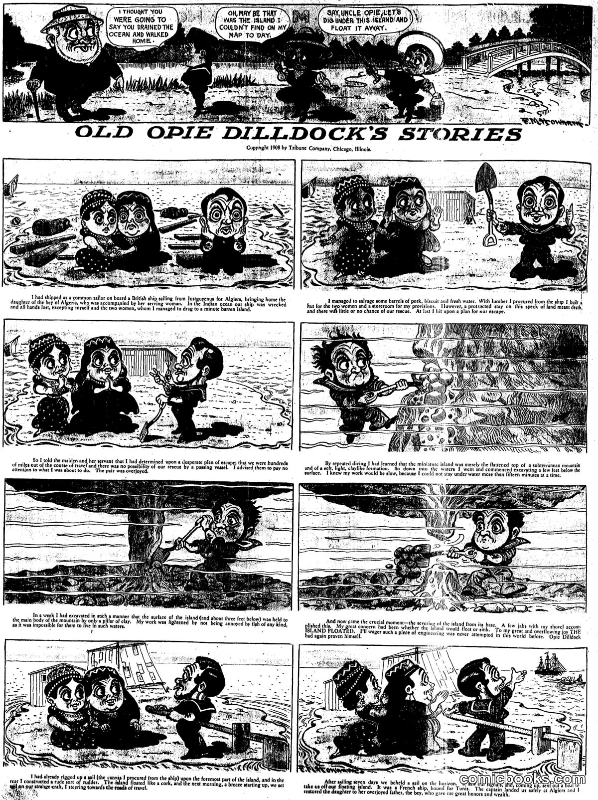 Old Opie Dilldock's Stories