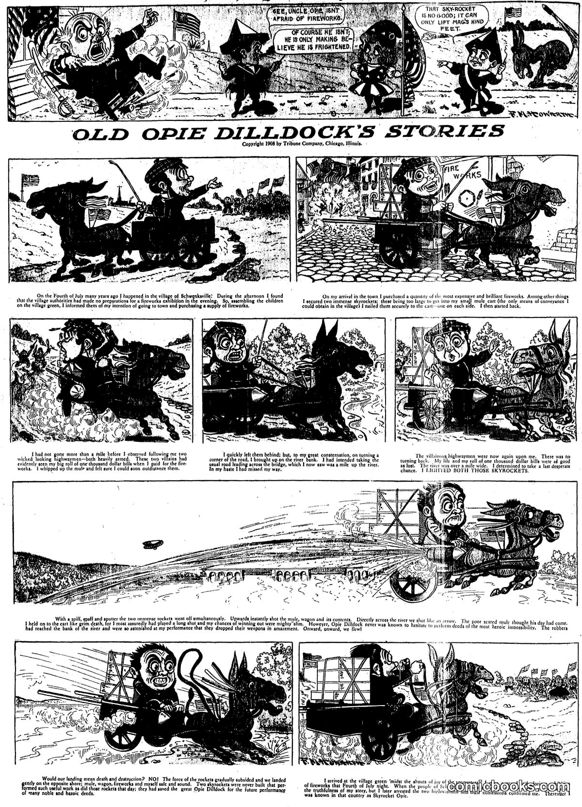 Old Opie Dilldock's Stories
