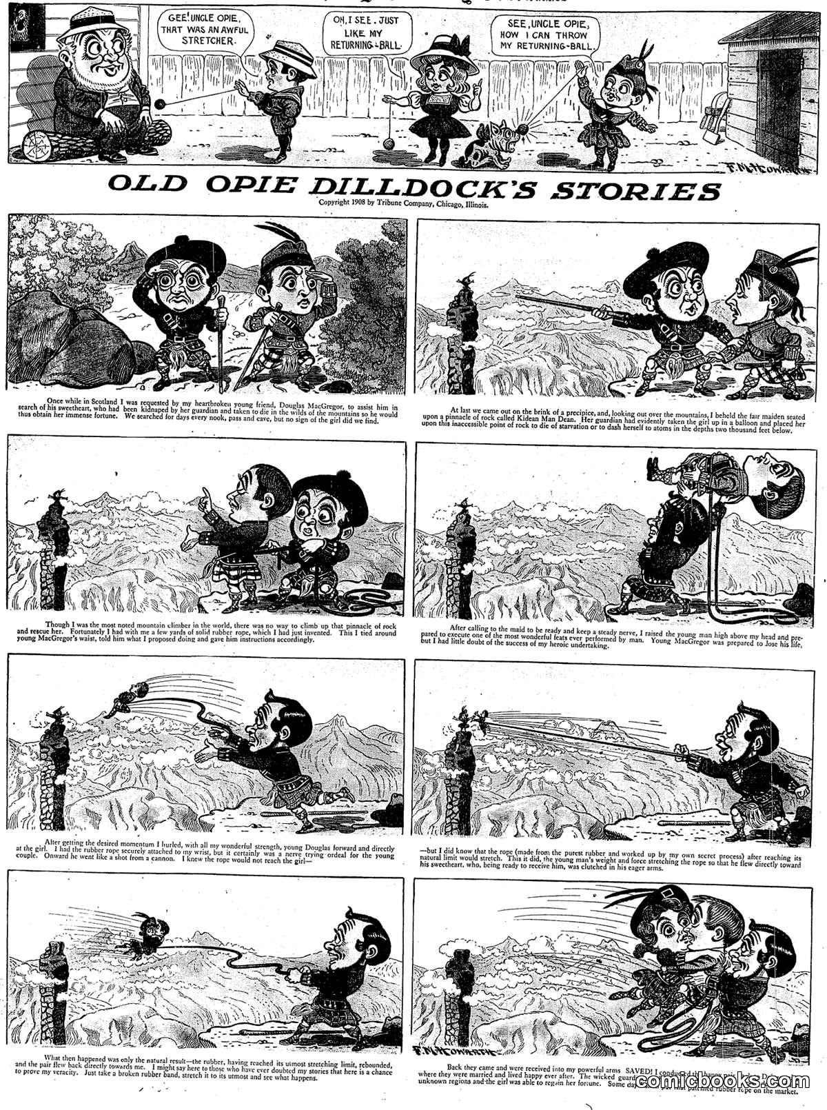 Old Opie Dilldock's Stories