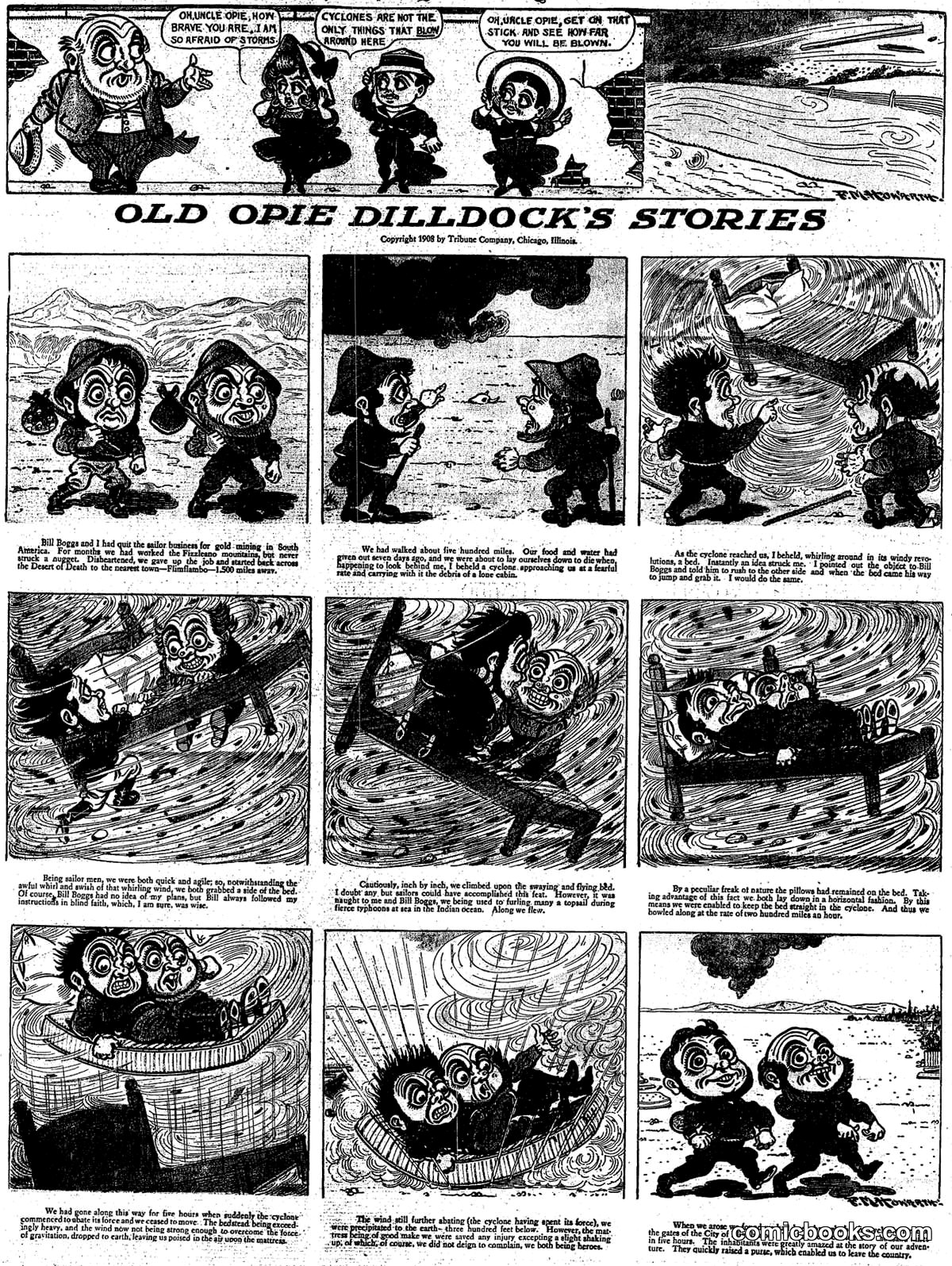 Old Opie Dilldock's Stories