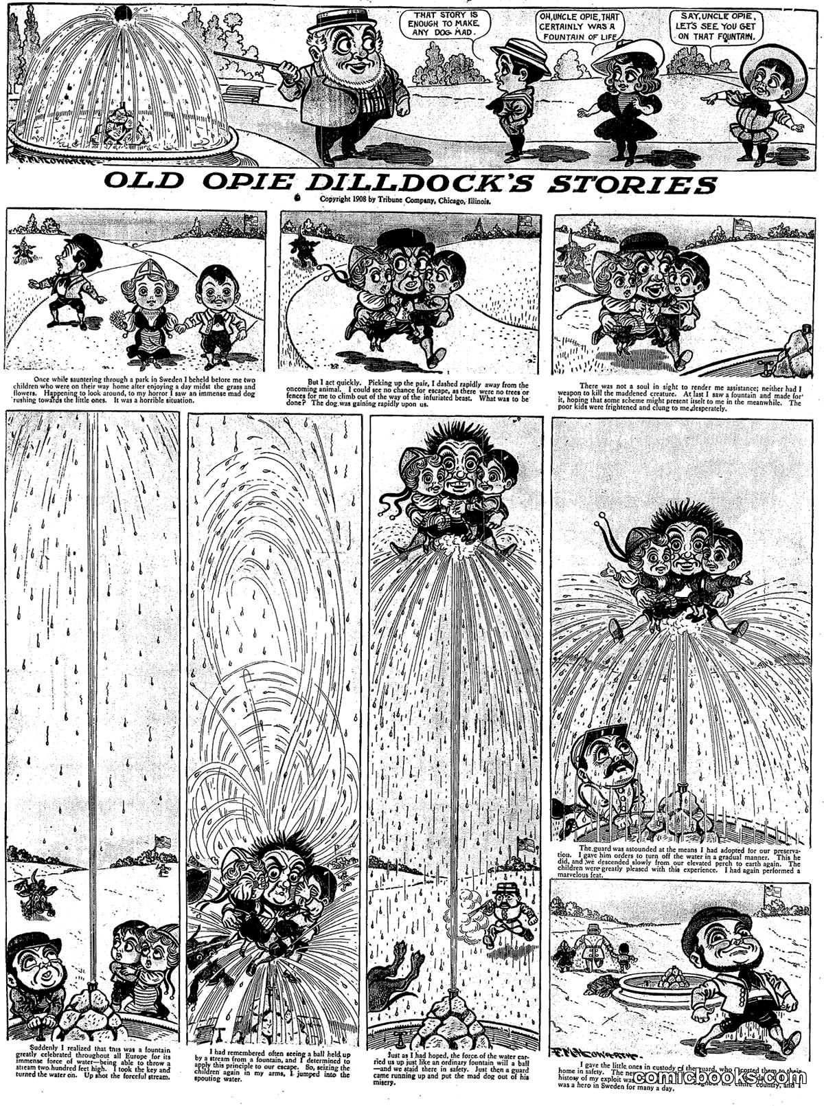 Old Opie Dilldock's Stories