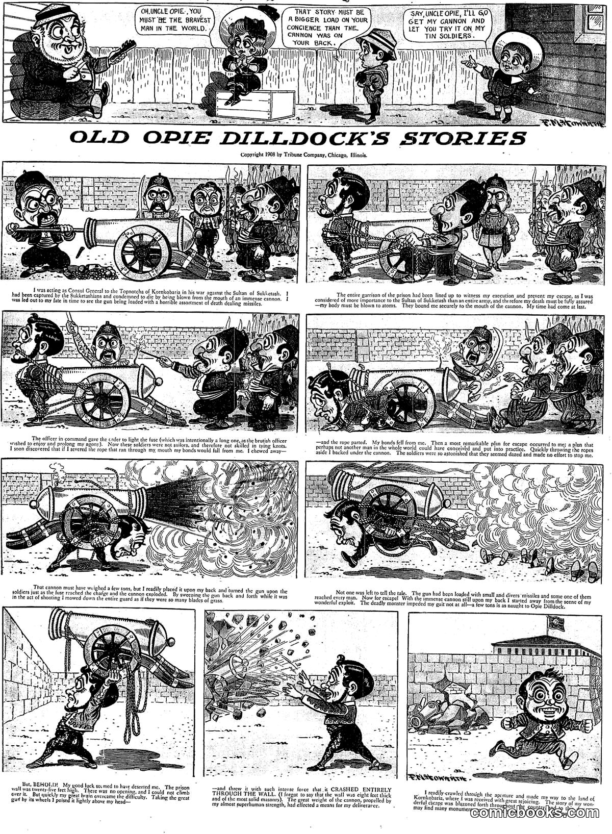 Old Opie Dilldock's Stories