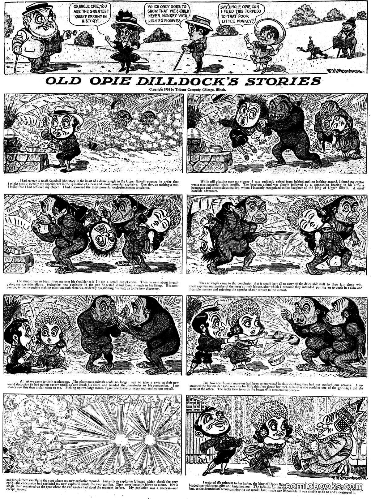 Old Opie Dilldock's Stories