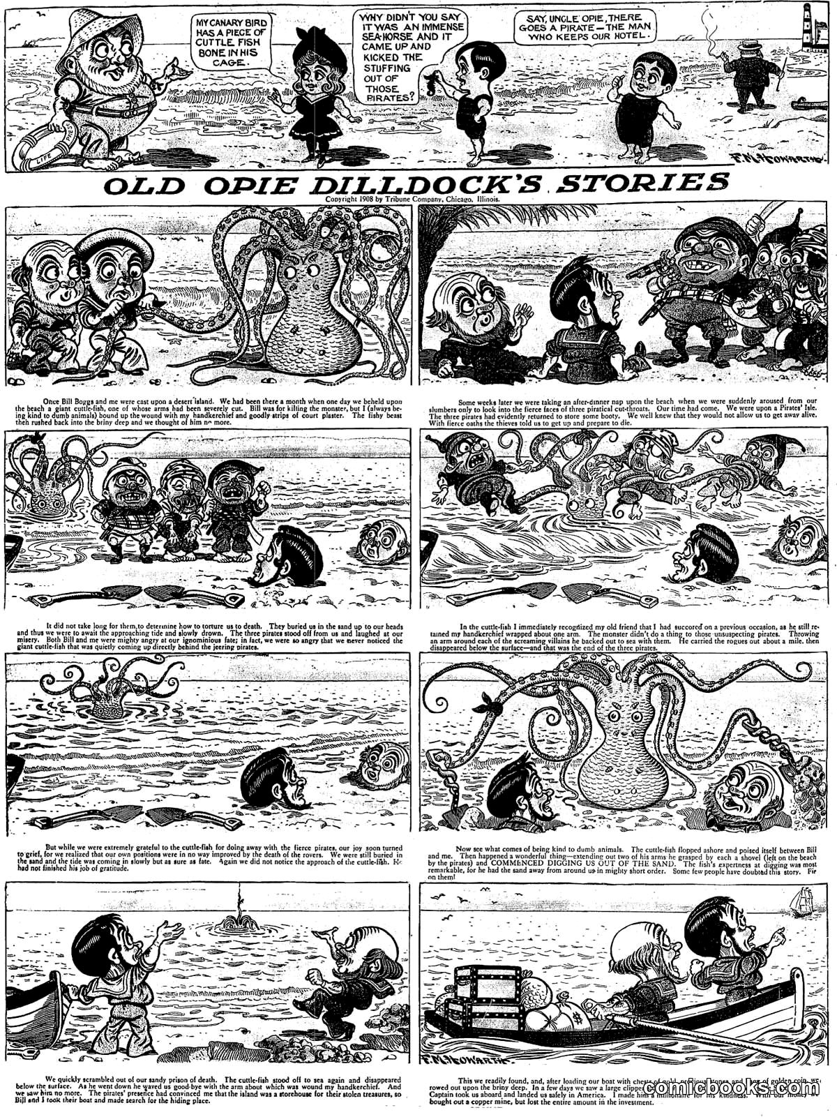 Old Opie Dilldock's Stories