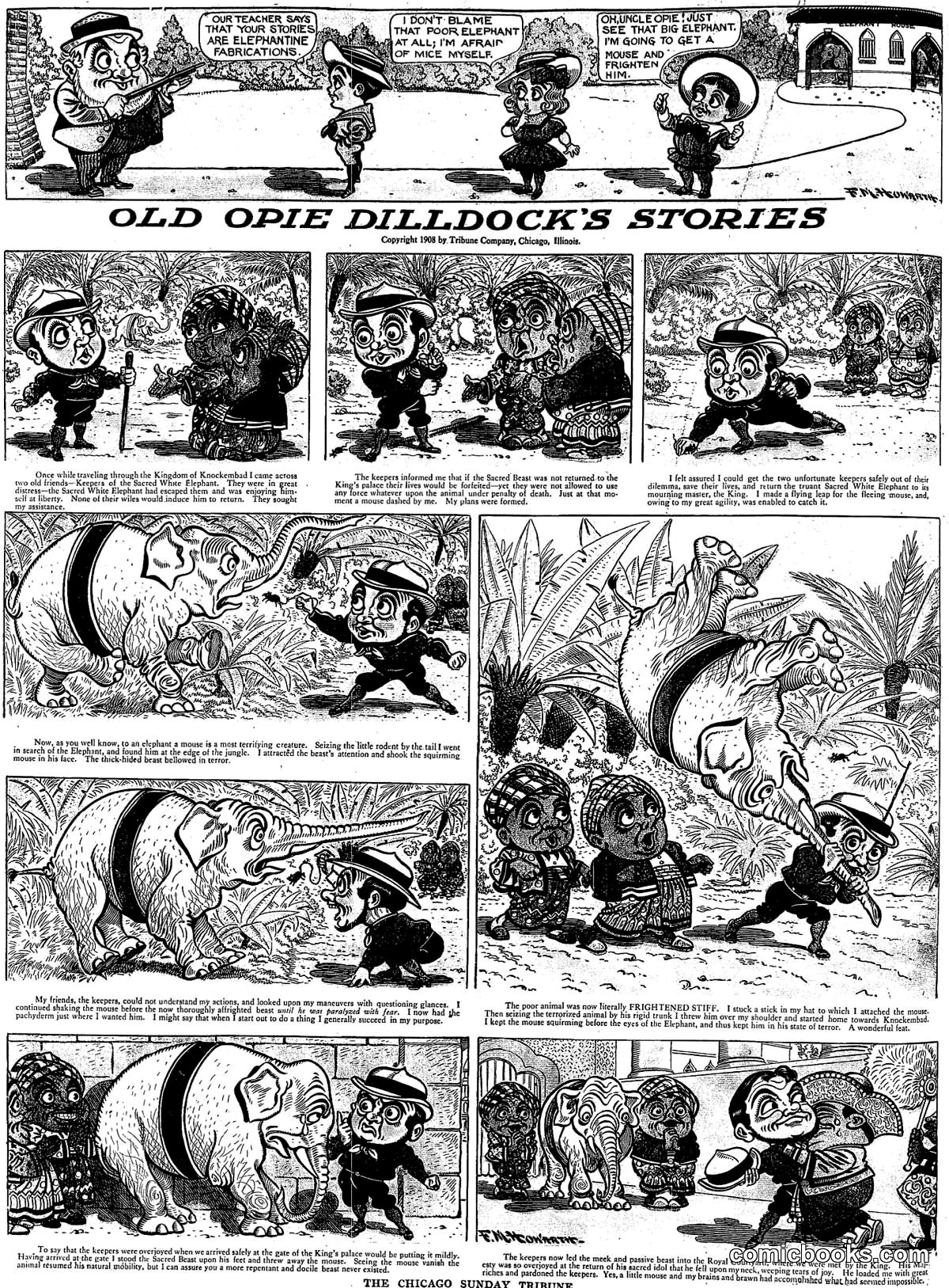 Old Opie Dilldock's Stories