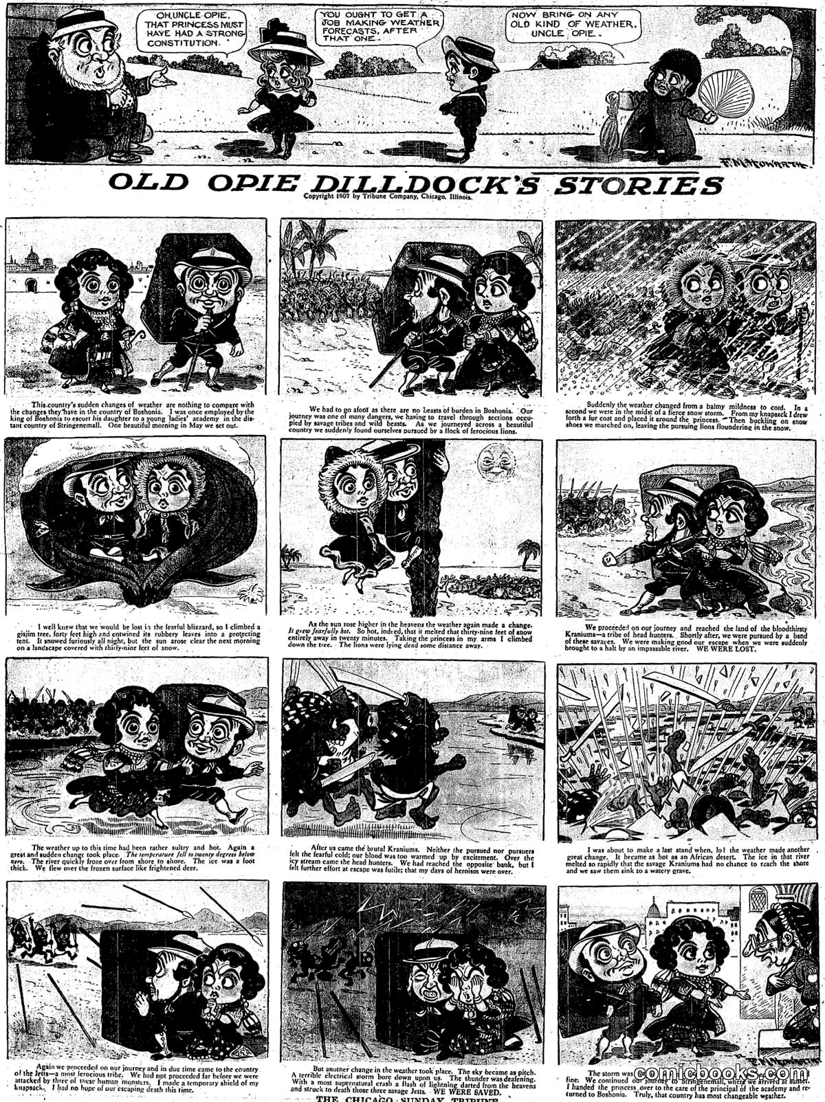 Old Opie Dilldock's Stories