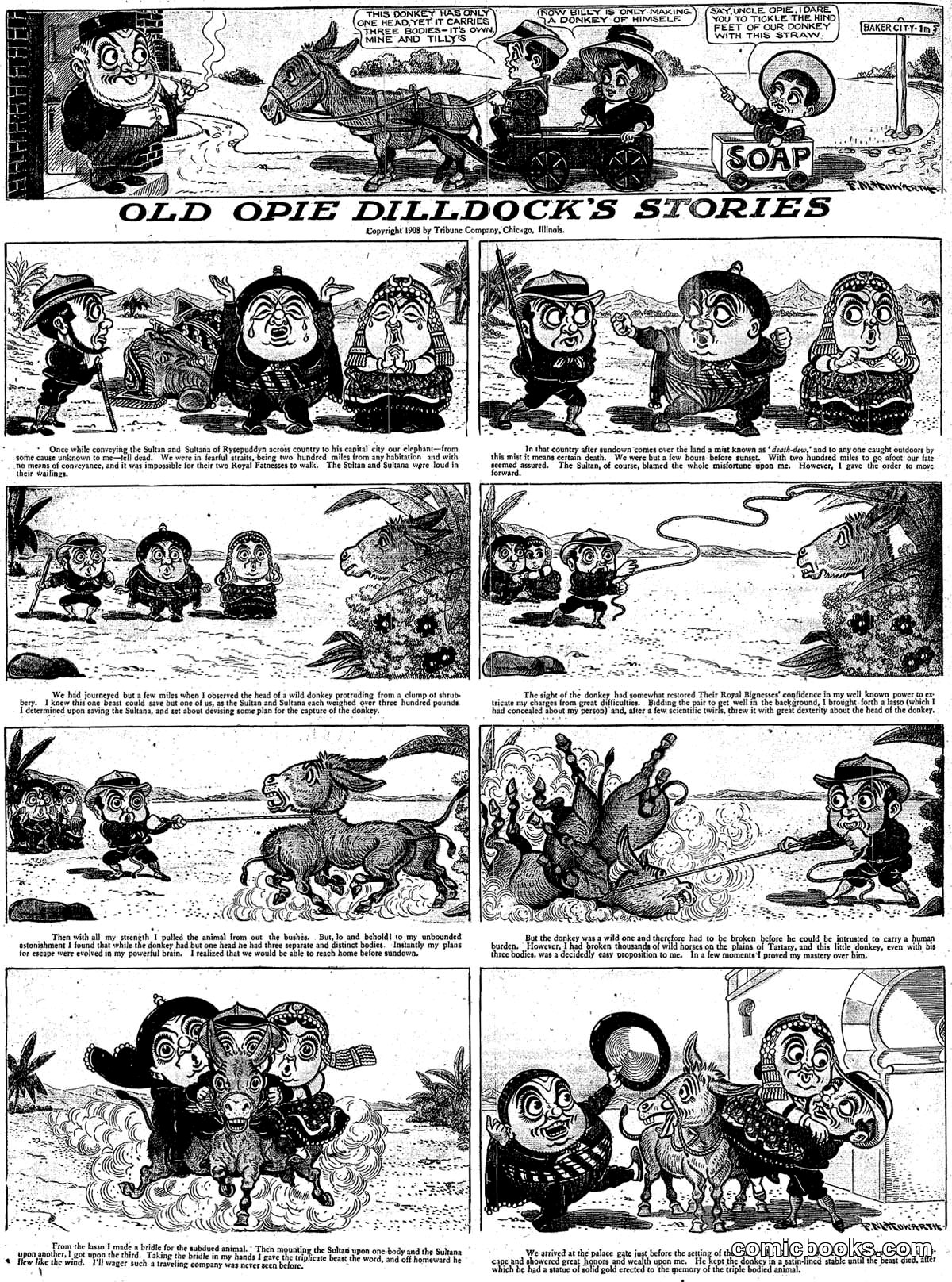 Old Opie Dilldock's Stories