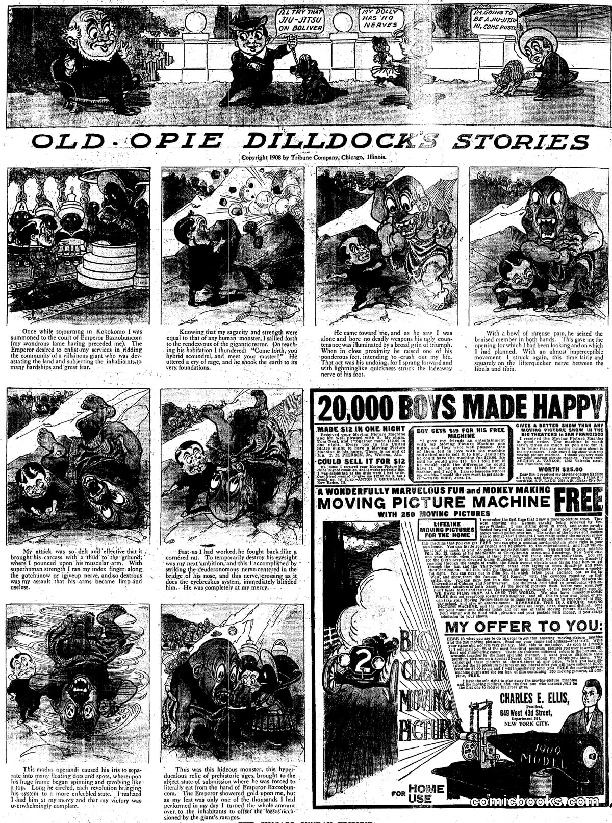 Old Opie Dilldock's Stories