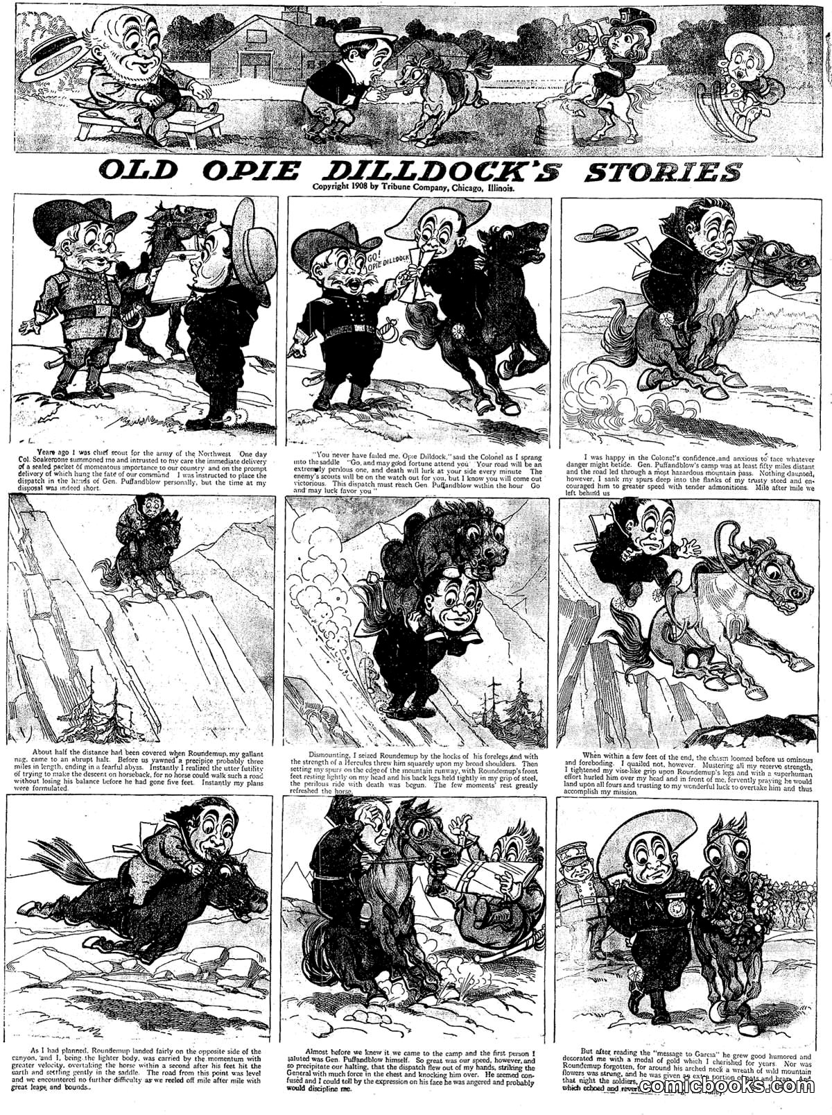 Old Opie Dilldock's Stories