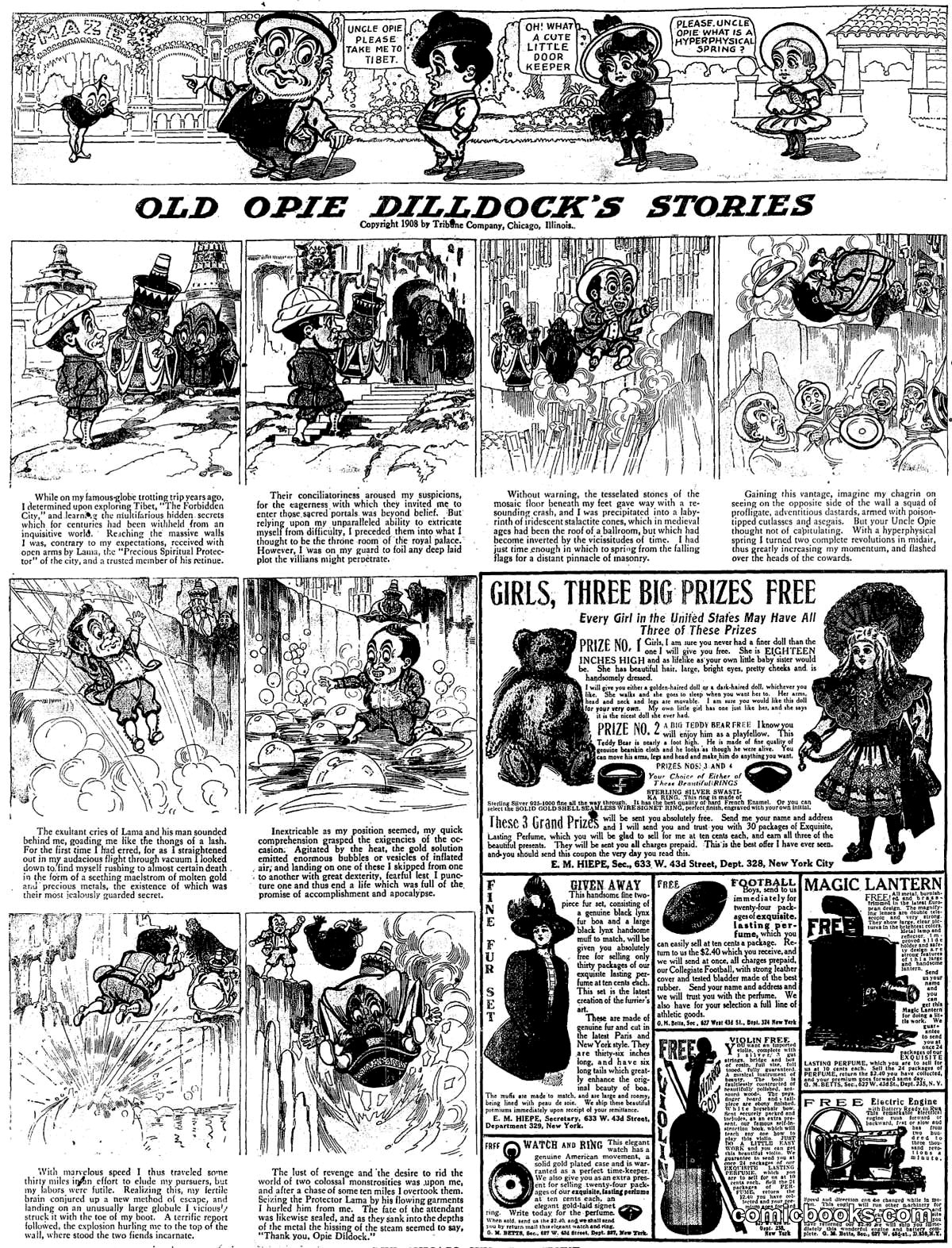 Old Opie Dilldock's Stories