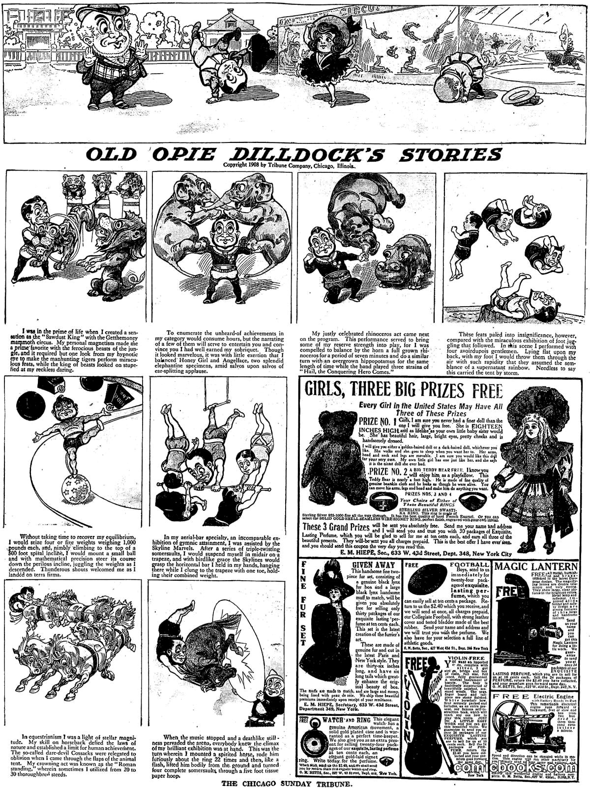 Old Opie Dilldock's Stories