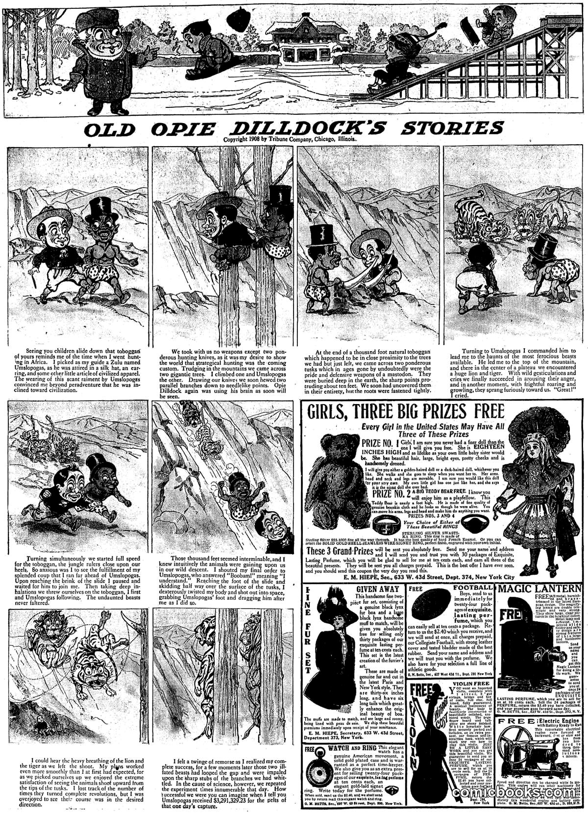 Old Opie Dilldock's Stories