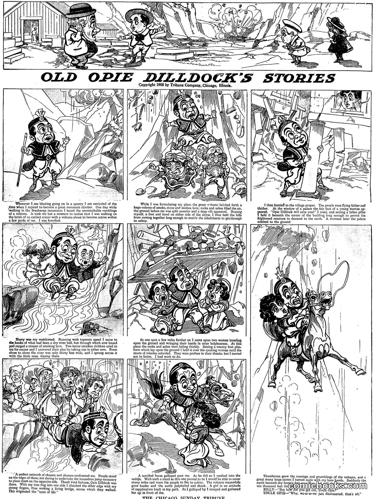 Old Opie Dilldock's Stories