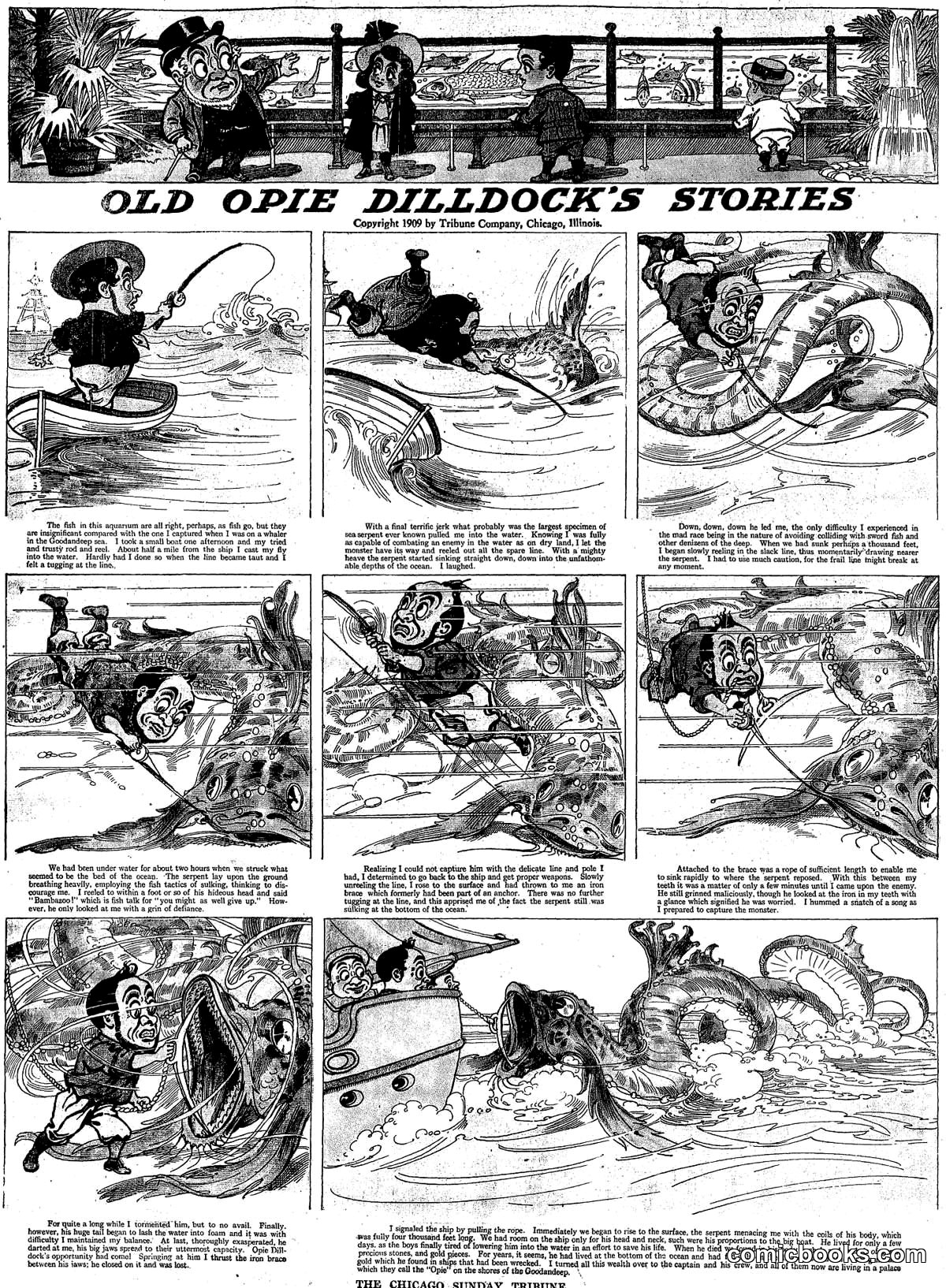 Old Opie Dilldock's Stories