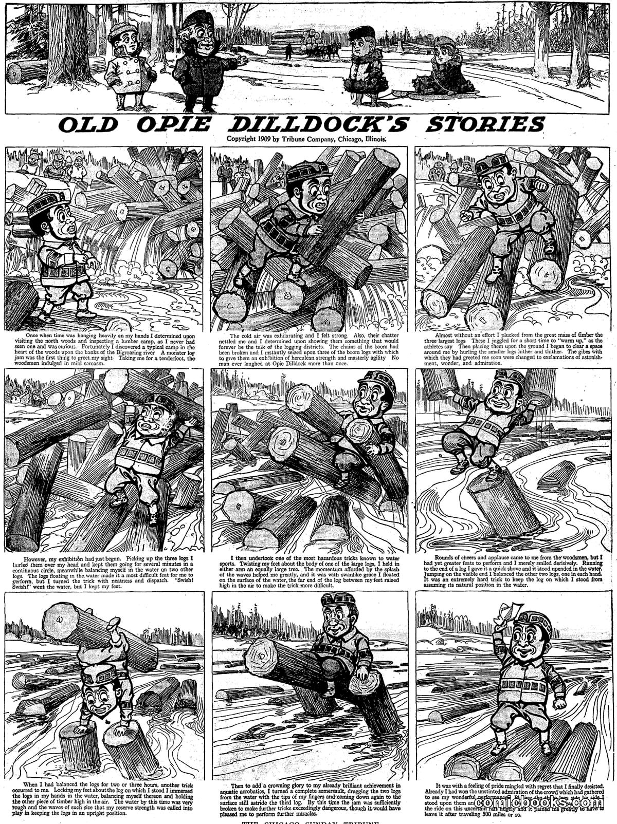 Old Opie Dilldock's Stories