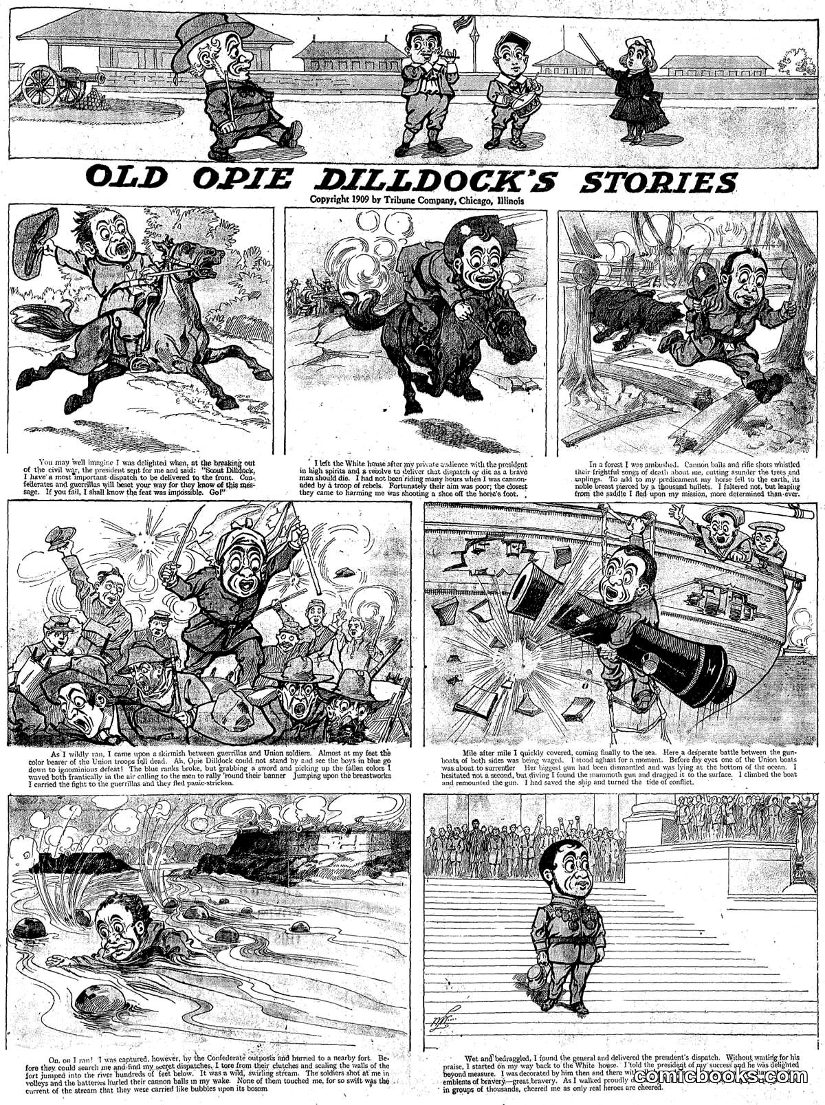 Old Opie Dilldock's Stories
