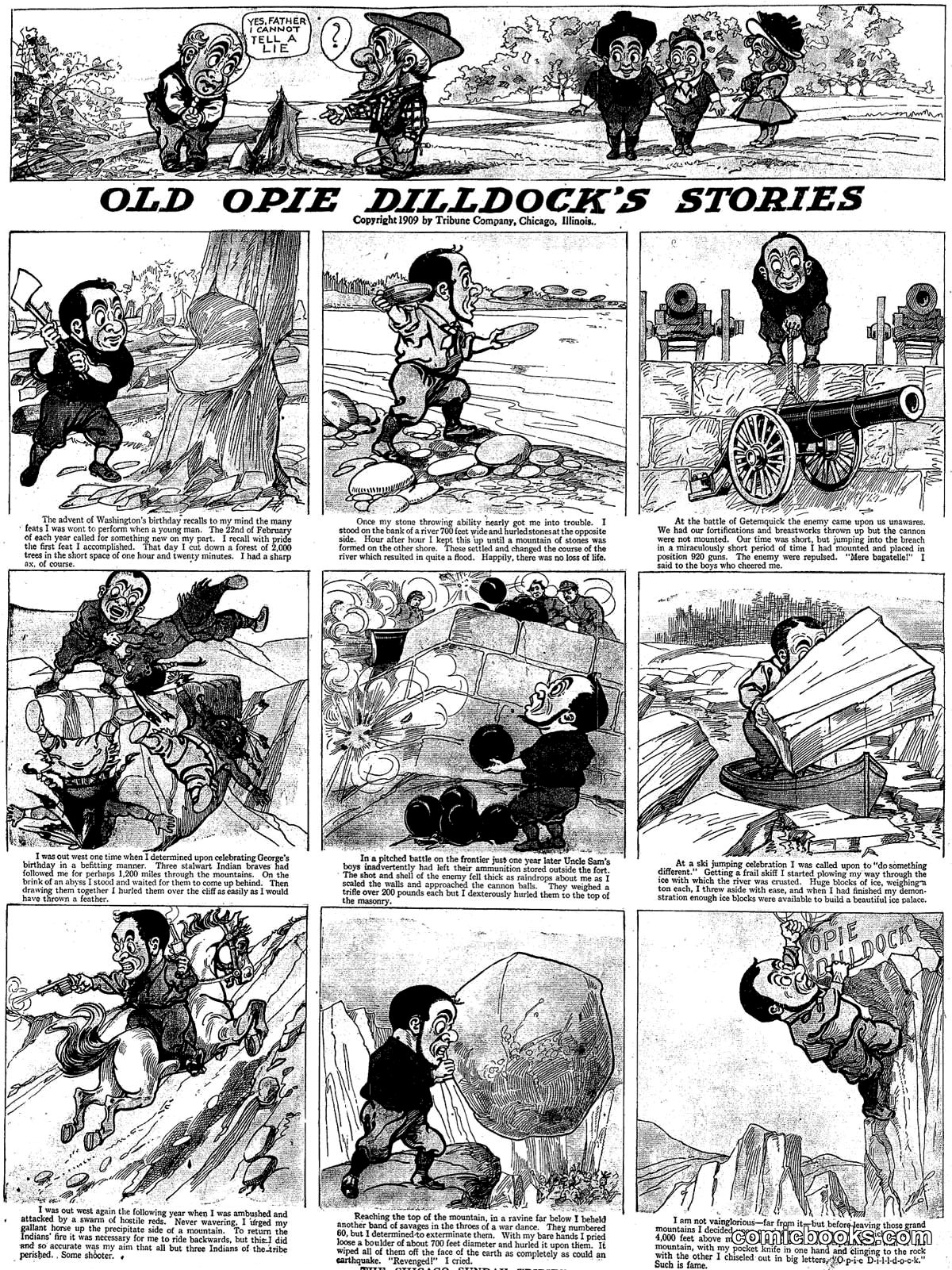Old Opie Dilldock's Stories