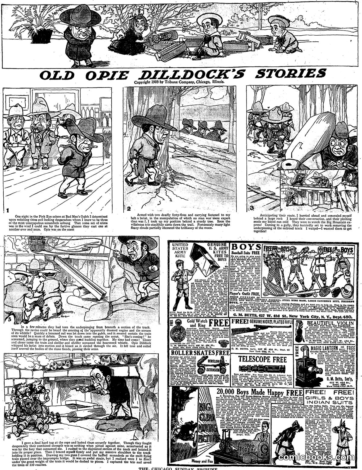 Old Opie Dilldock's Stories