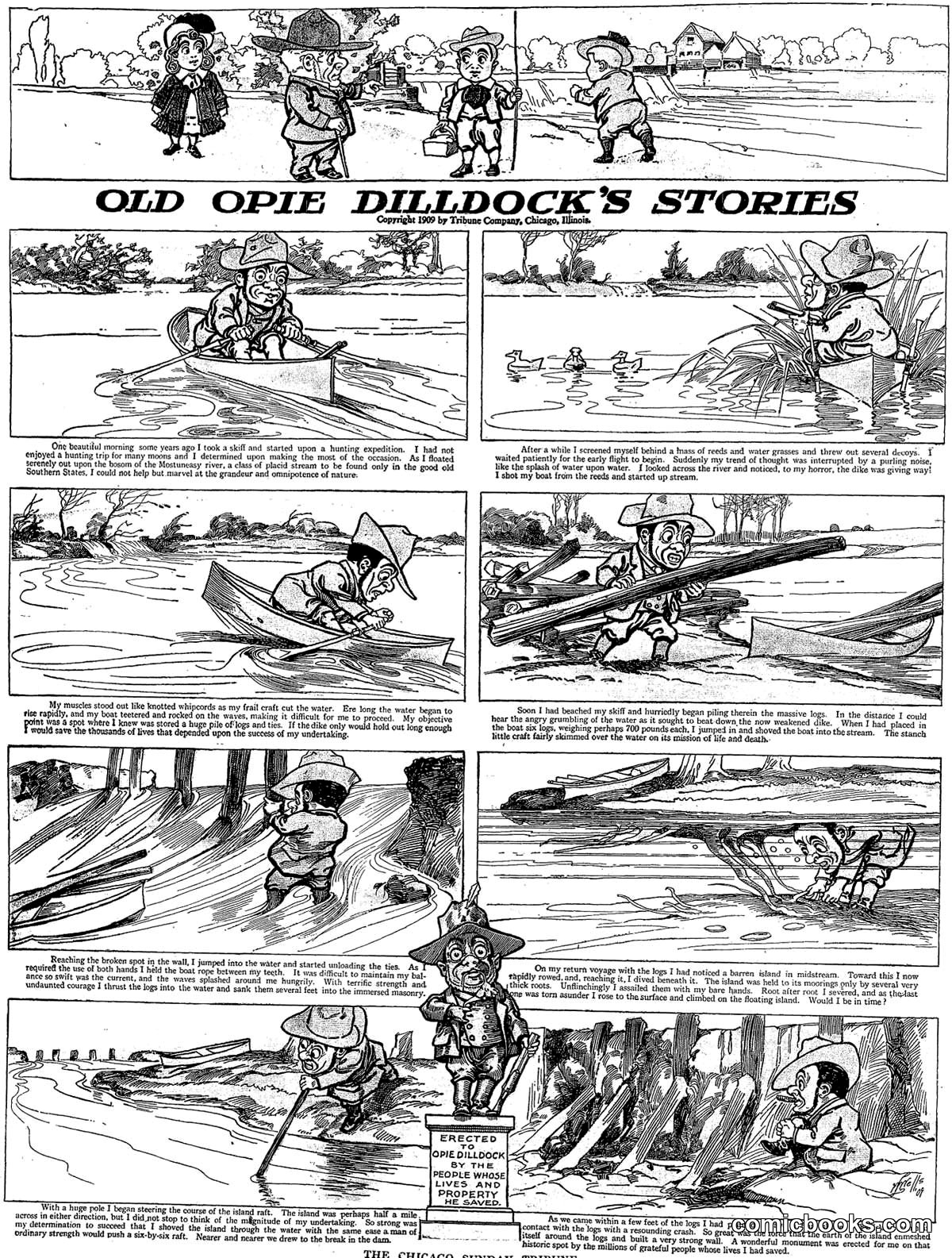 Old Opie Dilldock's Stories