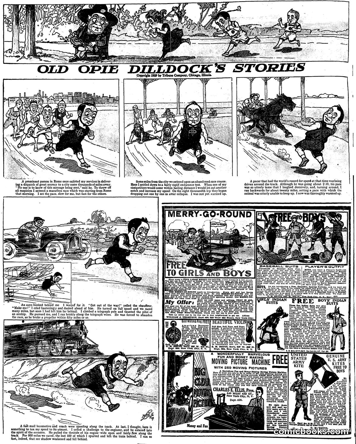 Old Opie Dilldock's Stories