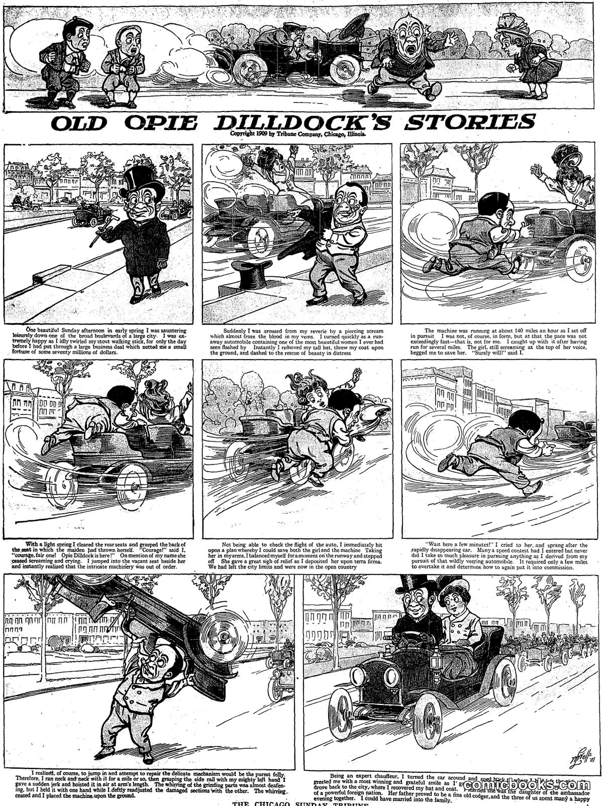 Old Opie Dilldock's Stories
