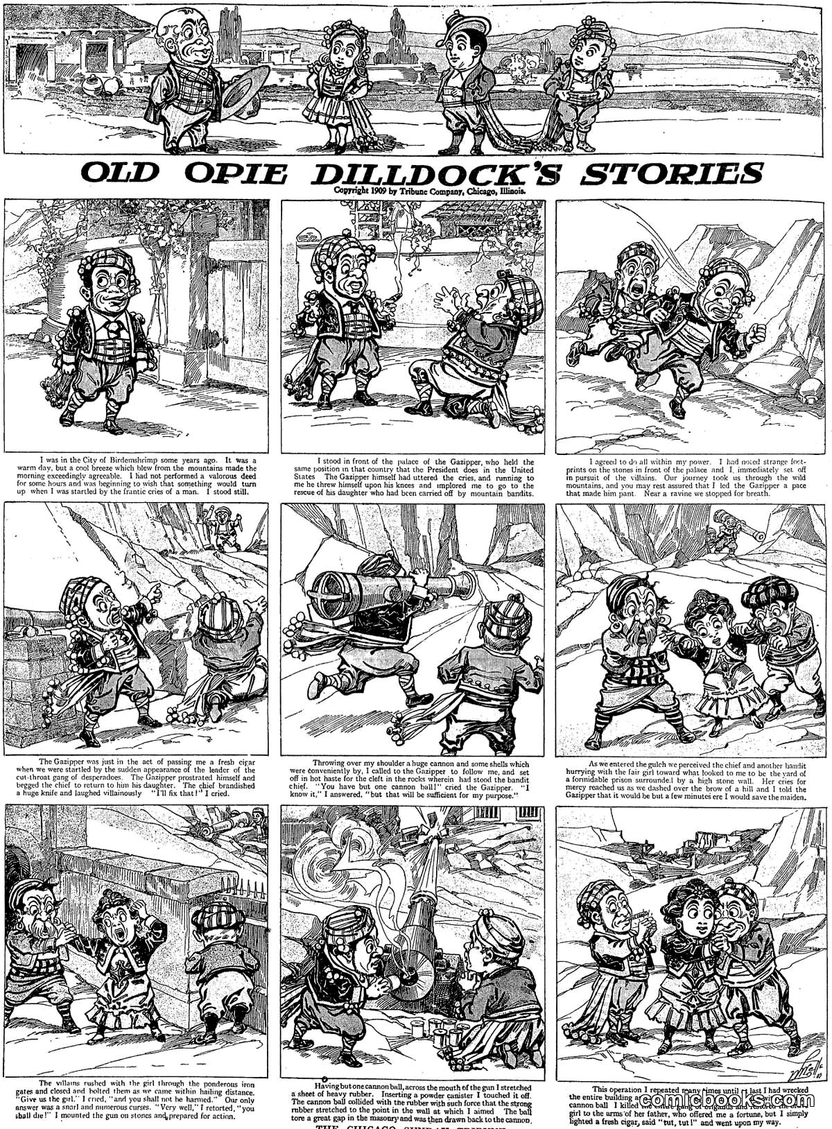 Old Opie Dilldock's Stories