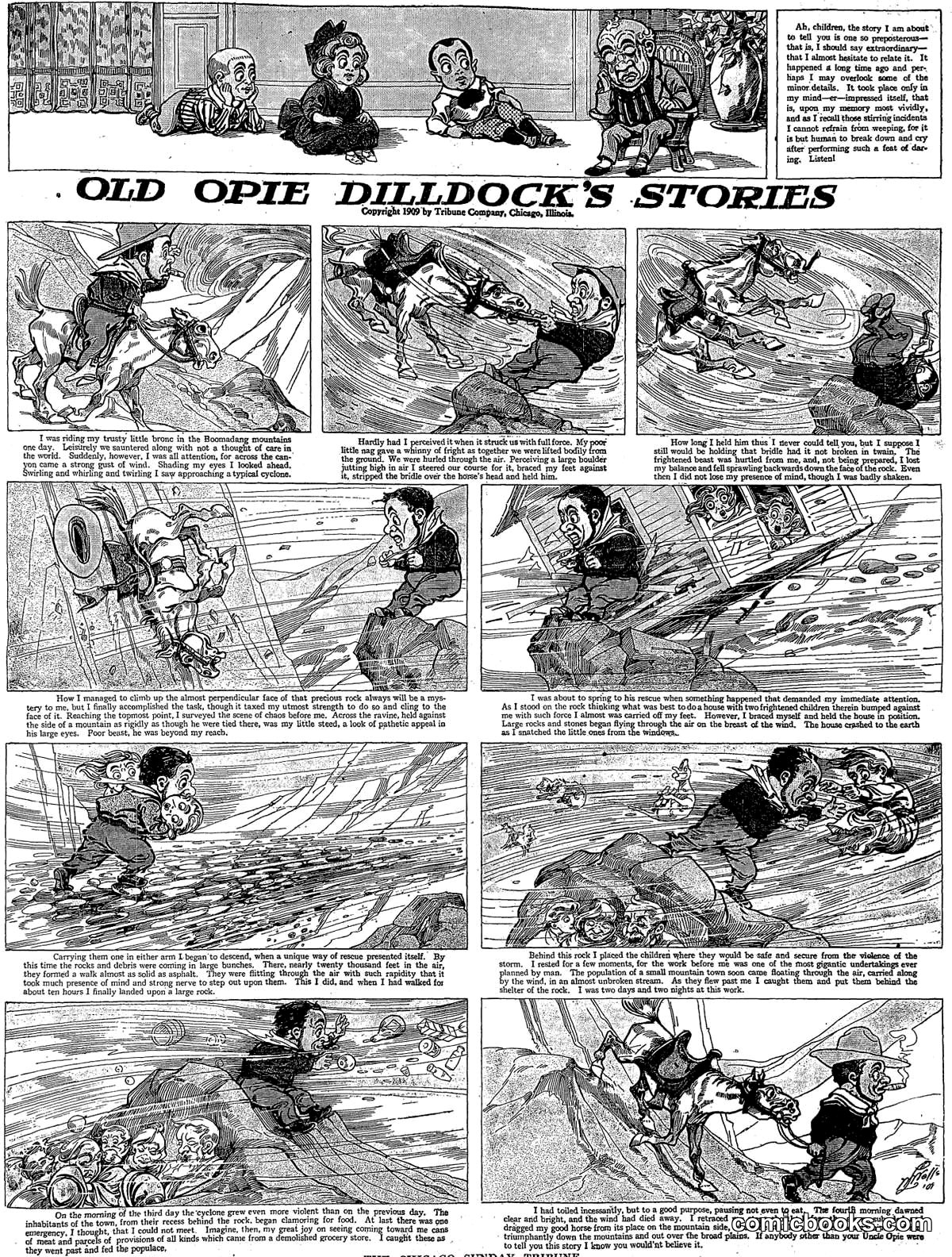 Old Opie Dilldock's Stories