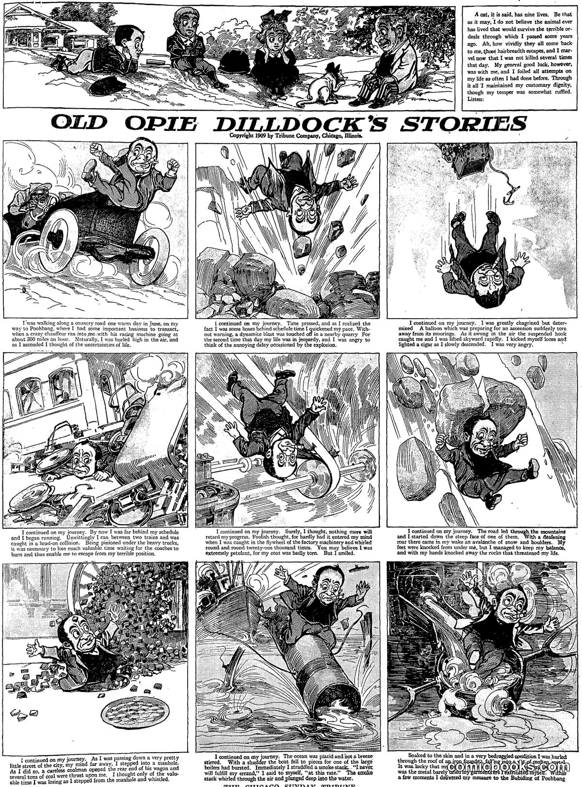 Old Opie Dilldock's Stories