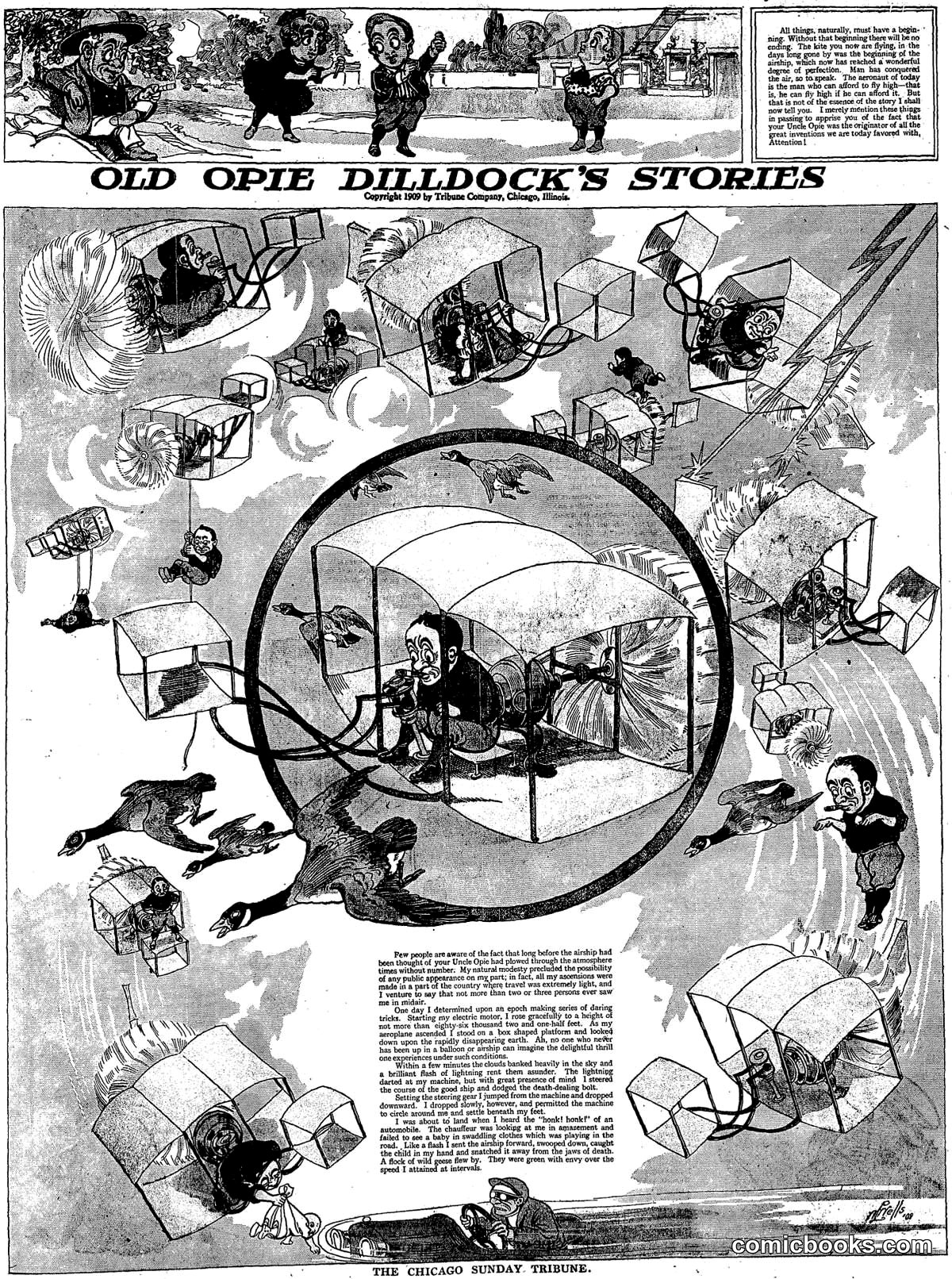 Old Opie Dilldock's Stories