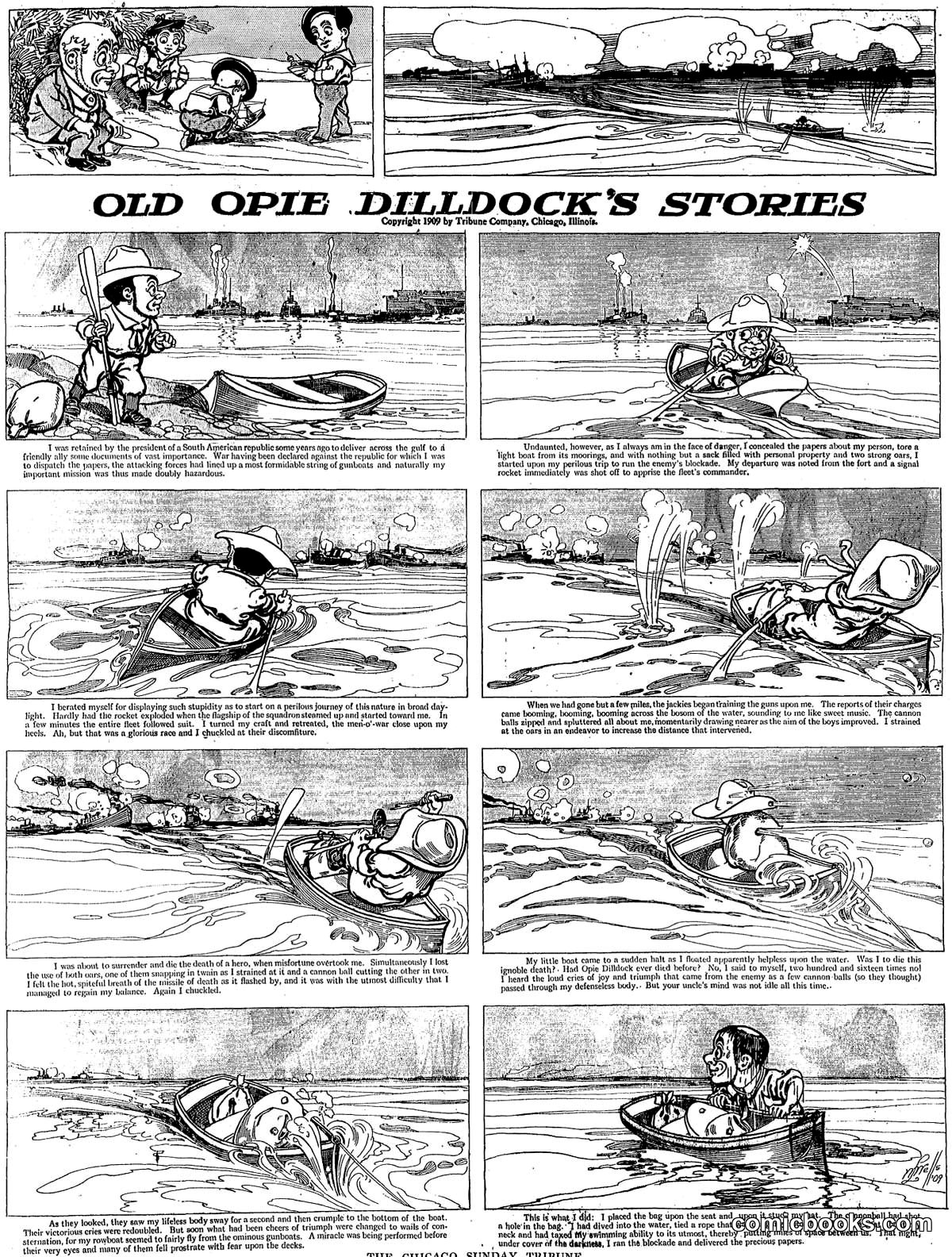 Old Opie Dilldock's Stories